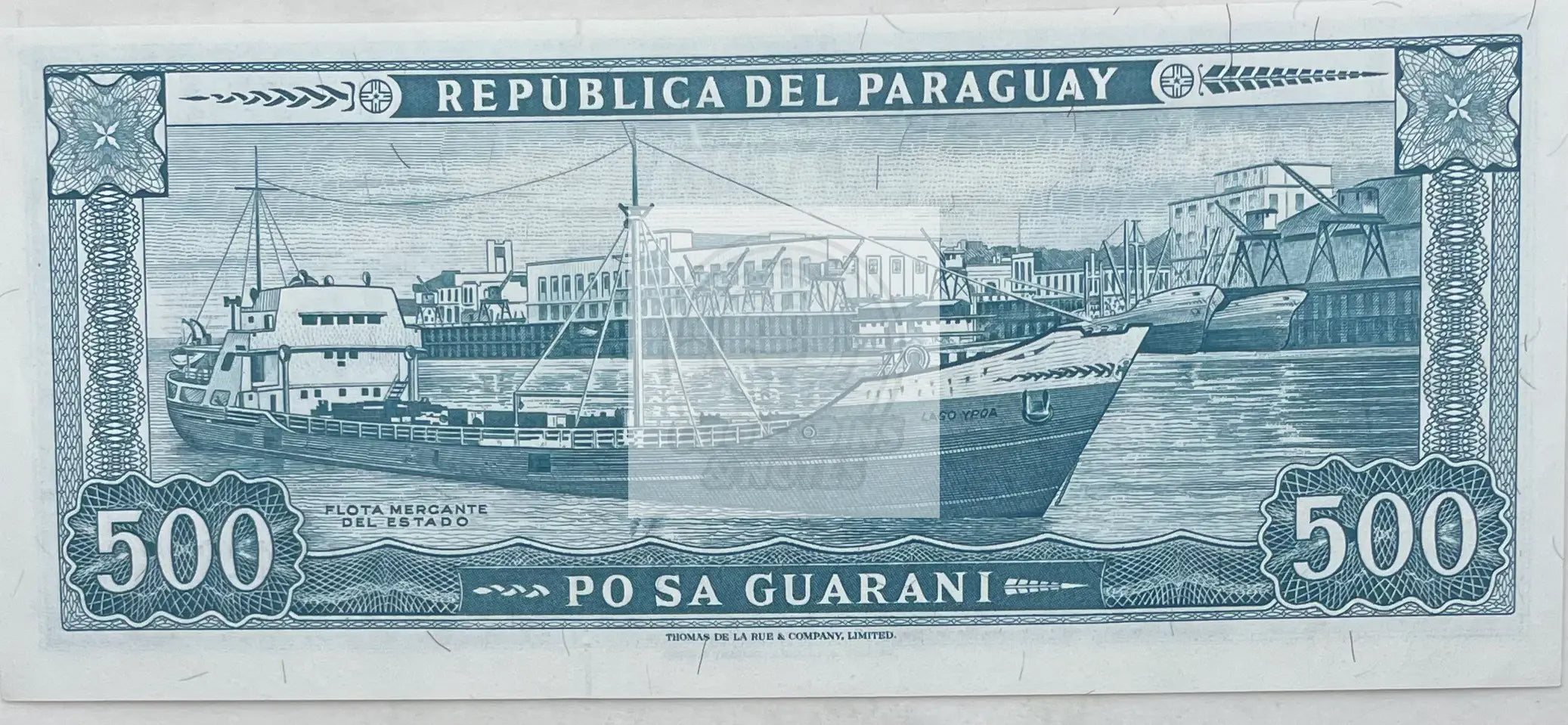 1963 Paraguay 500 Guaranies P-200b.2 UNC World Banknote - Cool Coins & Notes