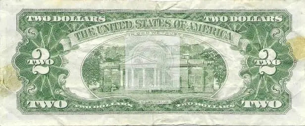 🇺🇸 1963 Two Dollar Red Seal - Cool Coins & Notes