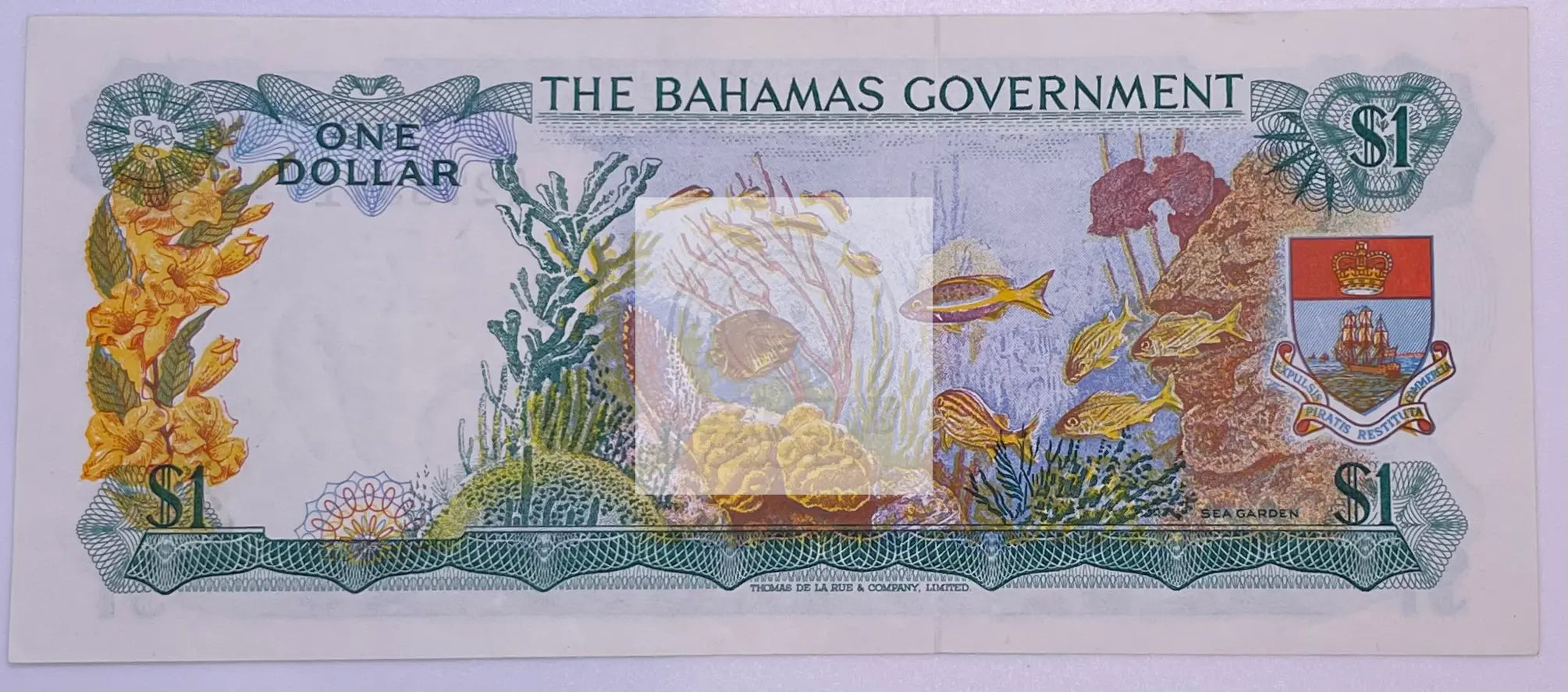 1965 Bahamas P-18b $1 AU - Cool Coins & Notes