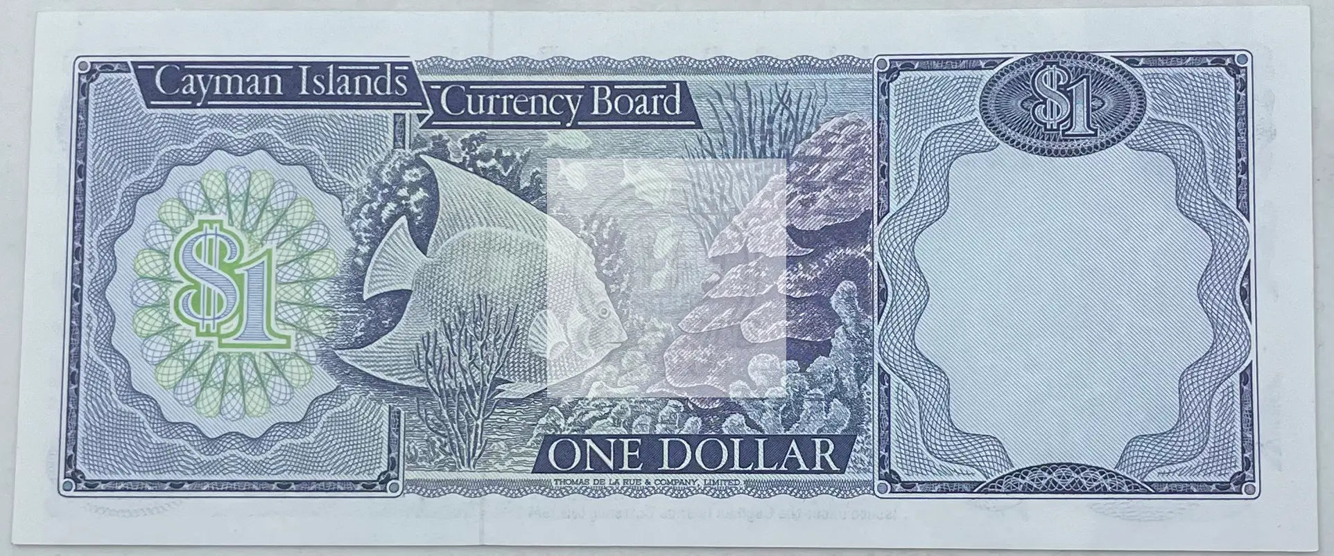 1971 Cayman Islands  $1 Dollar P-1c UNC World Banknote - Cool Coins & Notes
