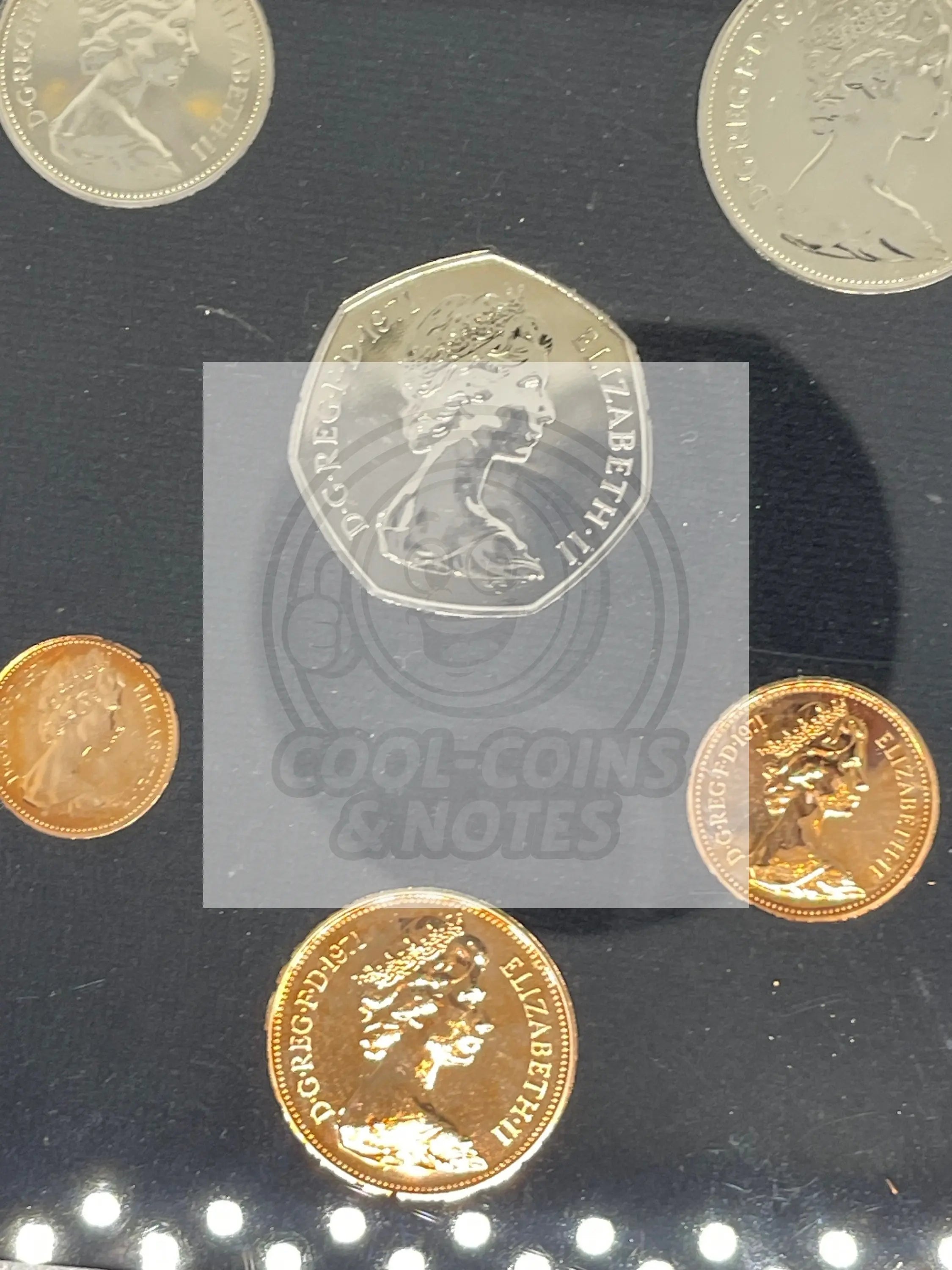 1971 Proof Set UK Coin Collection - Cool Coins & Notes