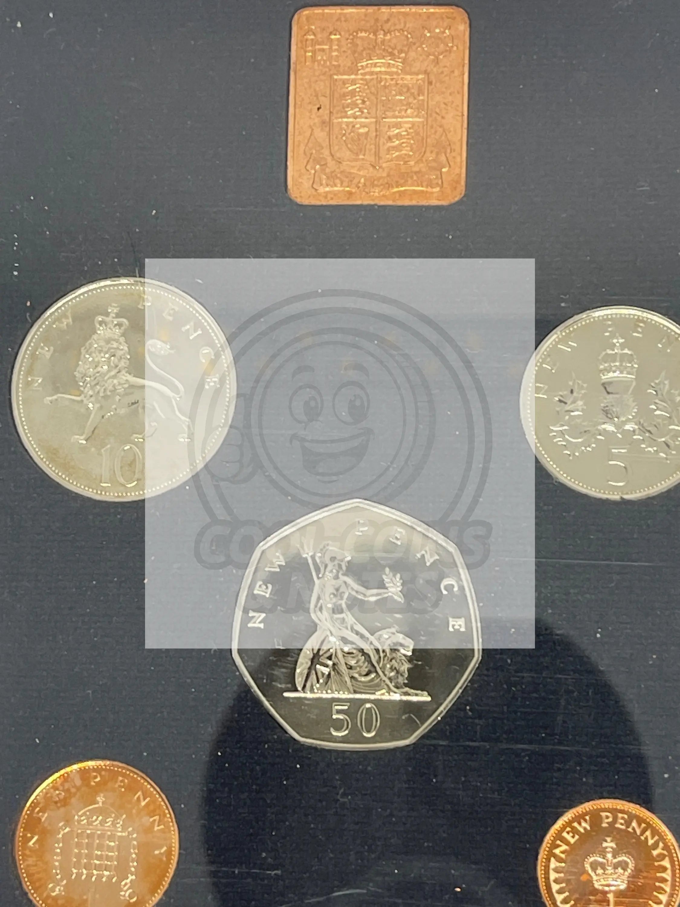 1971 Proof Set UK Coin Collection - Cool Coins & Notes