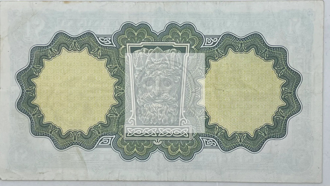 1976 Ireland 1 Pound P-64 Used World Banknote - Cool Coins & Notes