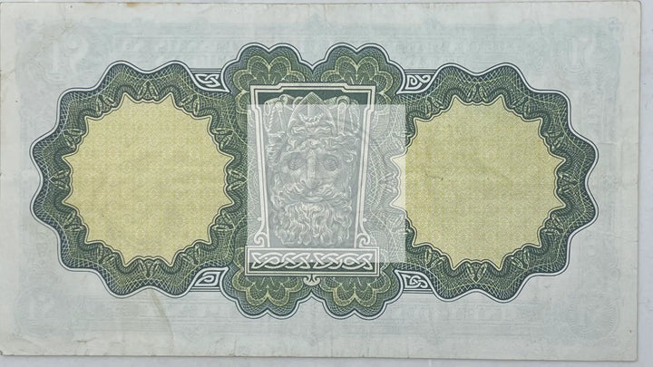 1976 Ireland 1 Pound P-64 Used World Banknote - Cool Coins & Notes