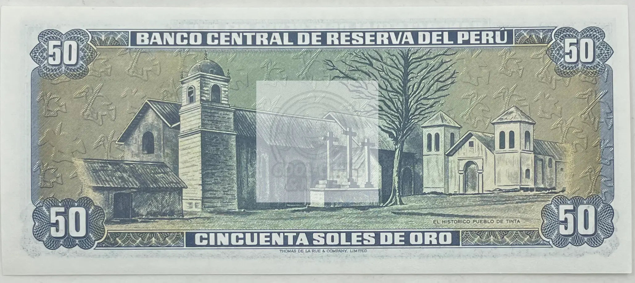 1977  Peru  50 Soles  P-113  UNC Banknote - Cool Coins & Notes