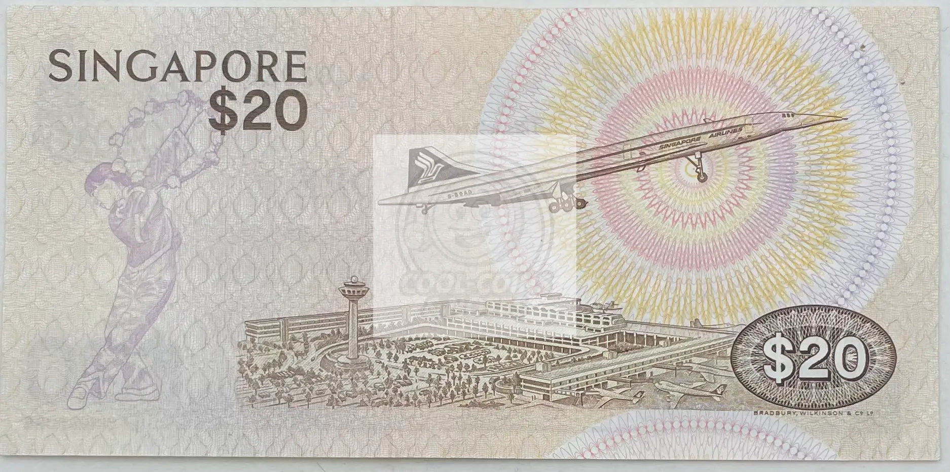 1979  Singapore  $20 Dollars  P-12 Banknote - Cool Coins & Notes