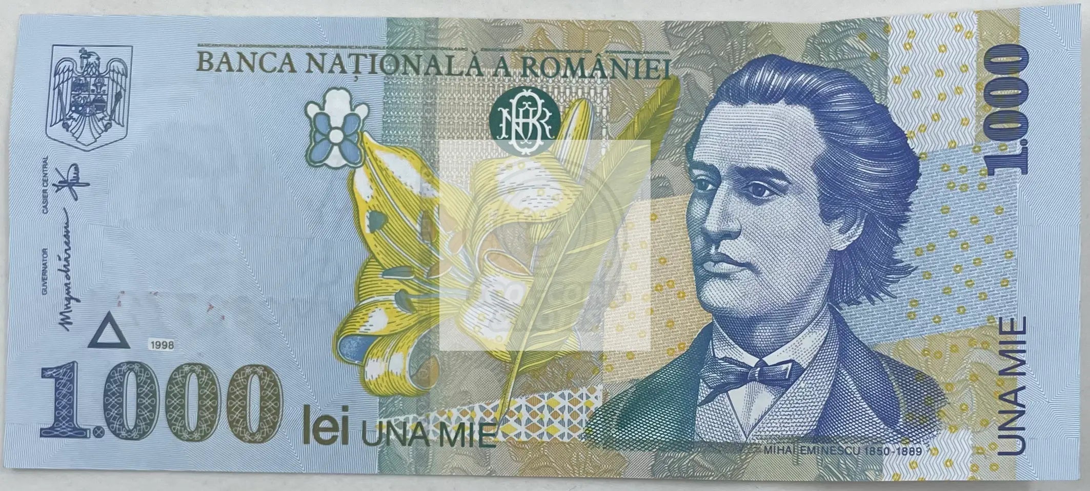 1988 Romania 1,000 Lei P-106, Used World Banknote - Cool Coins & Notes