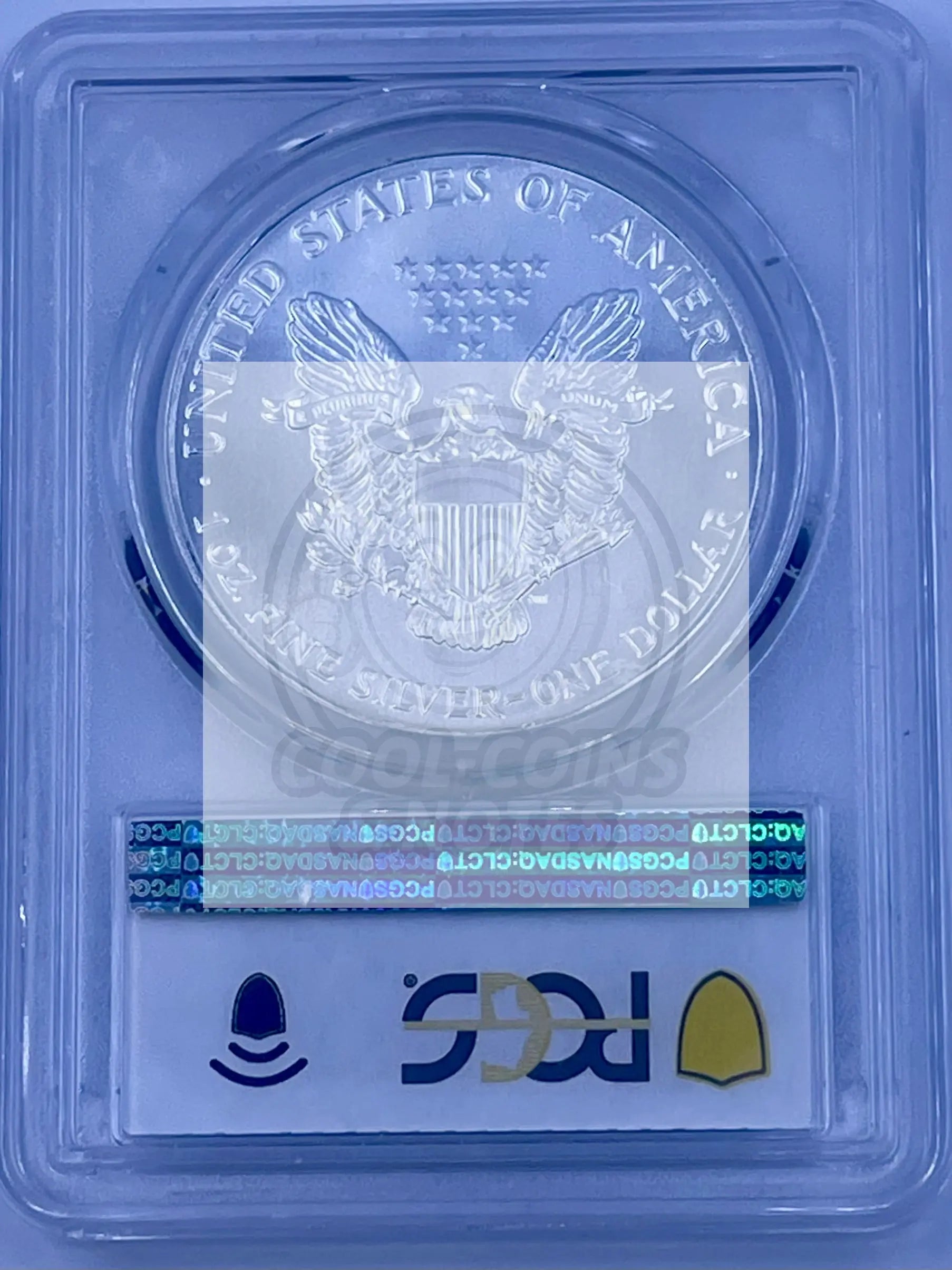 1992 $1 American Silver Eagle MS69 PCGS Coin Cool Coins & Notes 