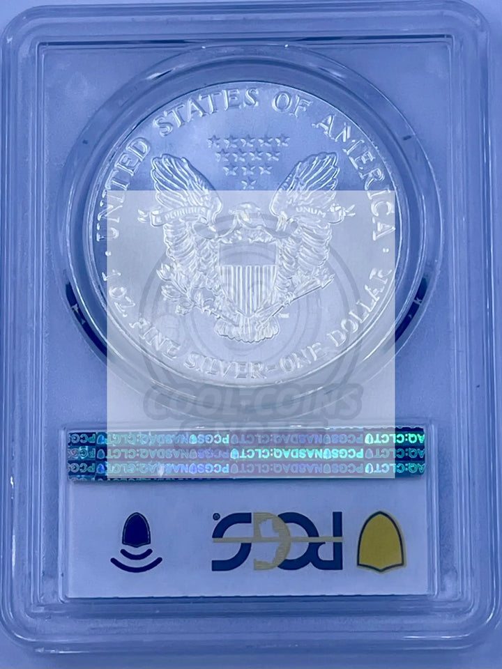 1992 $1 American Silver Eagle MS69 PCGS Coin Cool Coins & Notes 