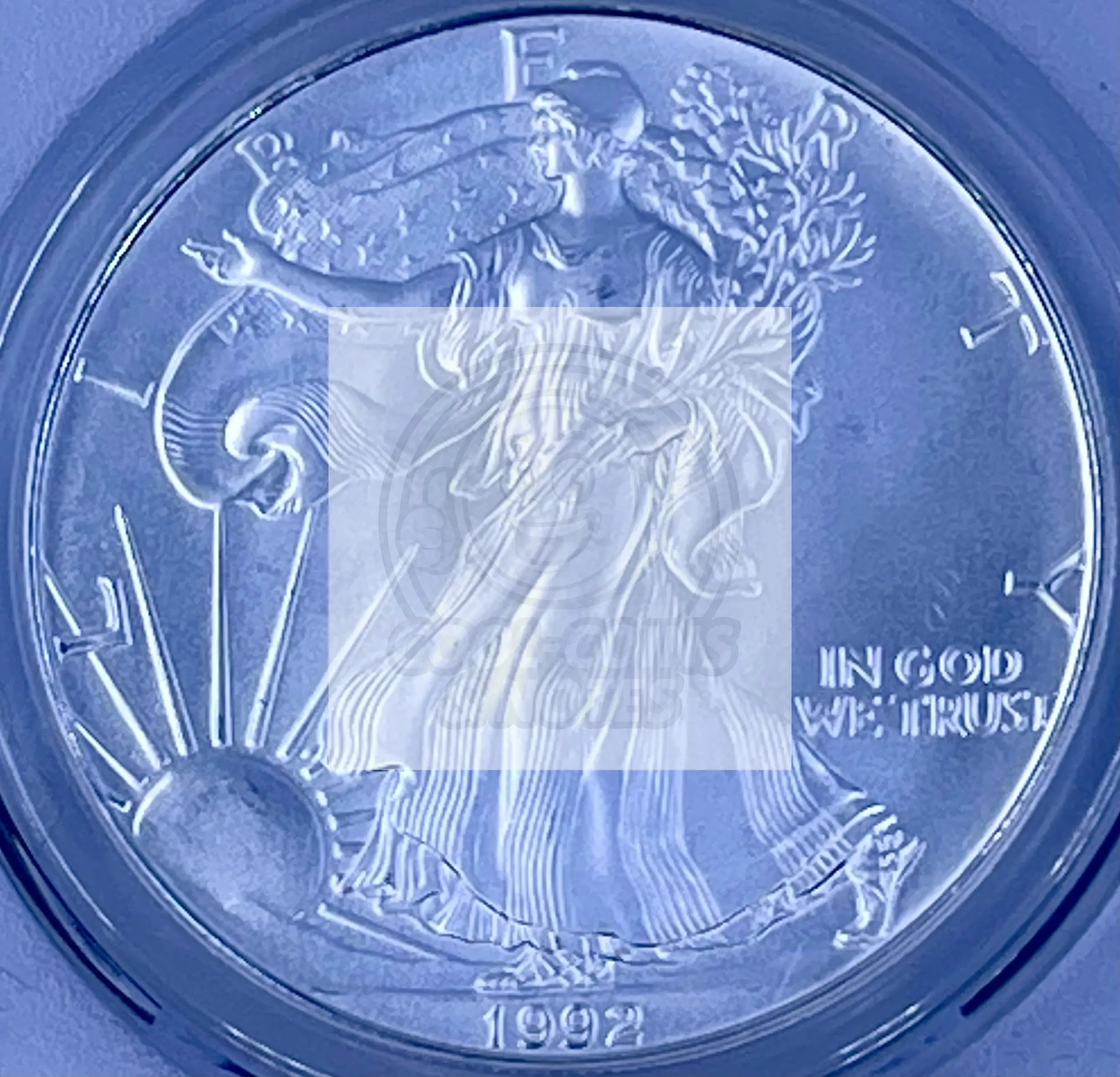 1992 $1 American Silver Eagle MS69 PCGS Coin Cool Coins & Notes 