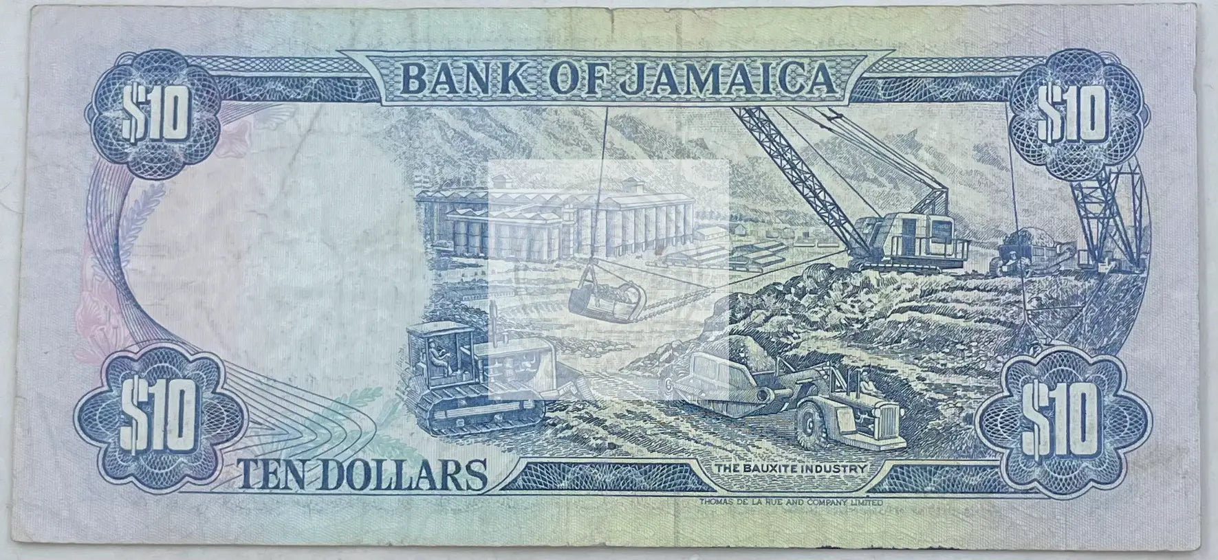 1994 Jamaica $10 Dollars P-56 Circulated World Banknote - Cool Coins & Notes