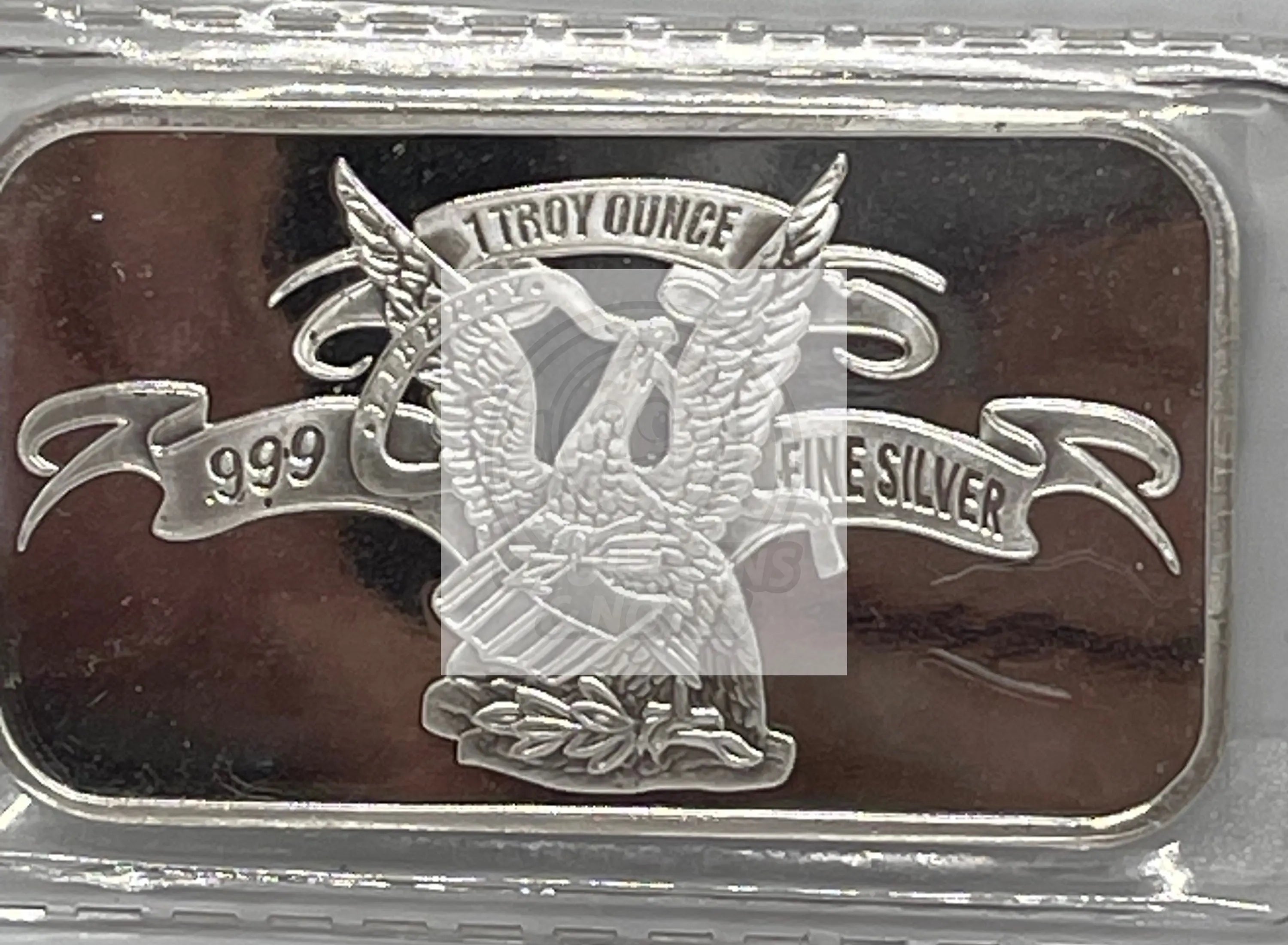 1 Troy Ounce silver bar .999 fine silver Apmex sealed
