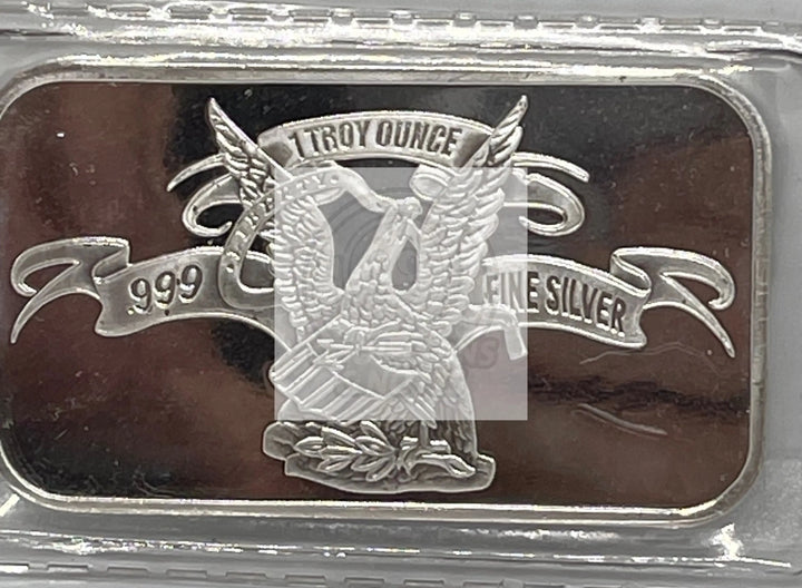 (1) 1 Troy Ounce .999 AG Fine Silver Bar ~ Apmex sealed - Cool Coins & Notes