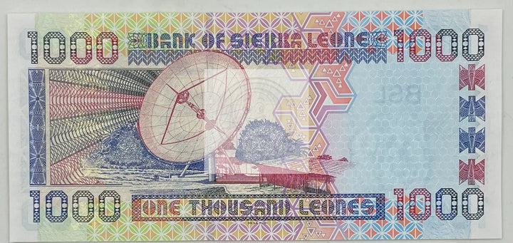 2002 Sierra Leone 1000 Leones P-24 UNC Banknote - Cool Coins & Notes