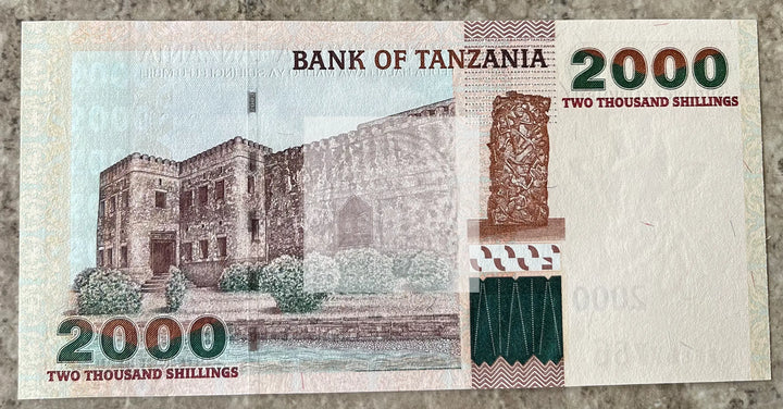 2003 Tanzania 2000 Shillings P 37a UNC Banknote - Cool Coins & Notes