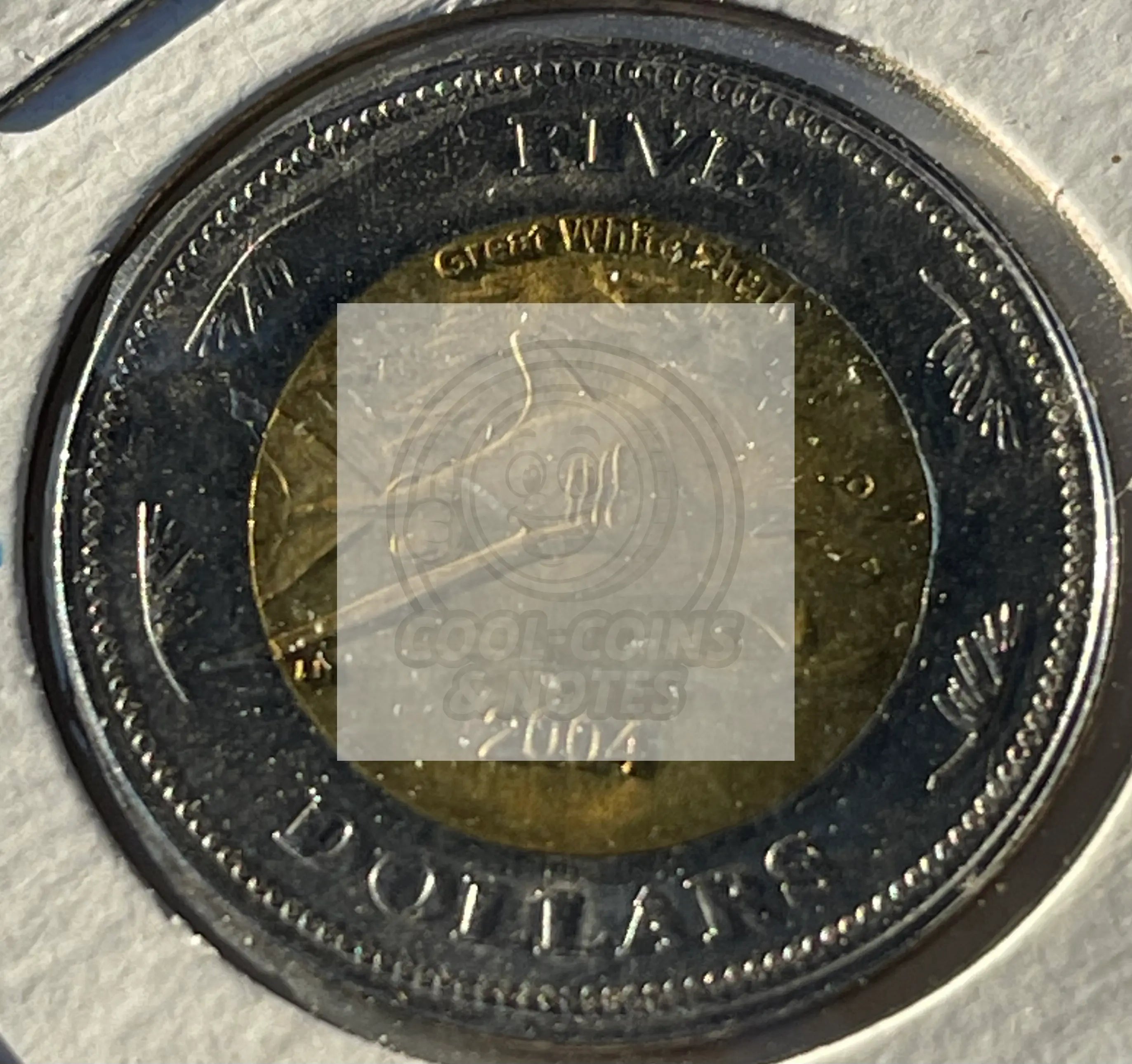 2004 COCOS (KEELING) ISLANDS,5 DOLLARS UNC Coin -MINTAGE=5,000 ONLY - Cool Coins & Notes