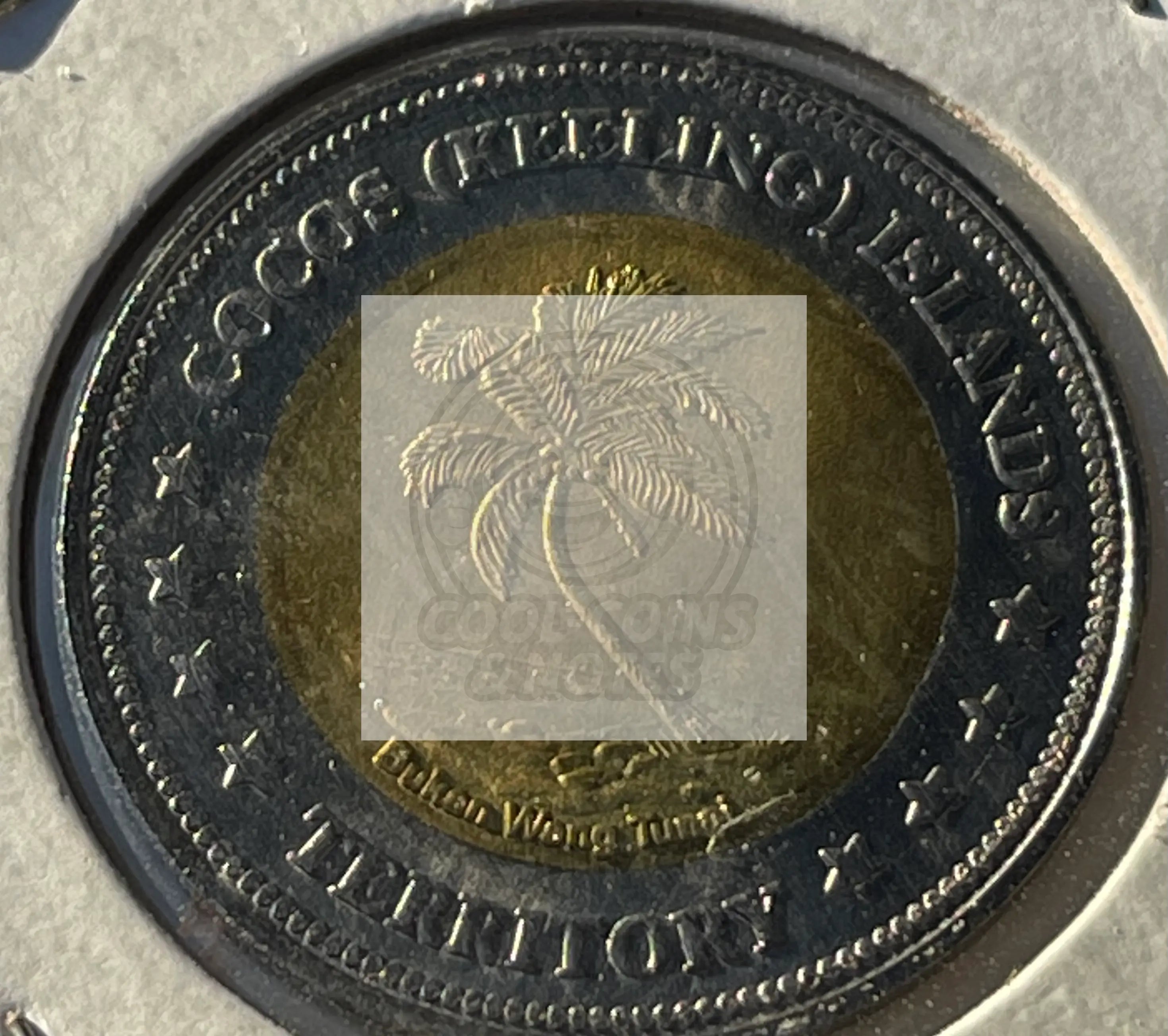 2004 COCOS (KEELING) ISLANDS,5 DOLLARS UNC Coin -MINTAGE=5,000 ONLY - Cool Coins & Notes