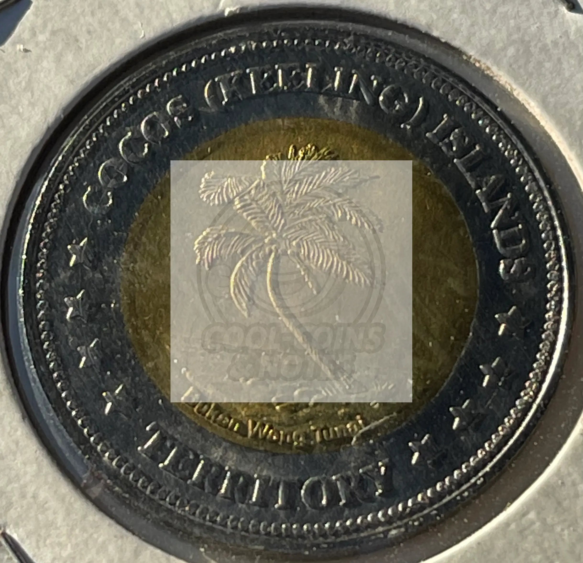 2004 COCOS (KEELING) ISLANDS,5 DOLLARS UNC Coin -MINTAGE=5,000 ONLY - Cool Coins & Notes