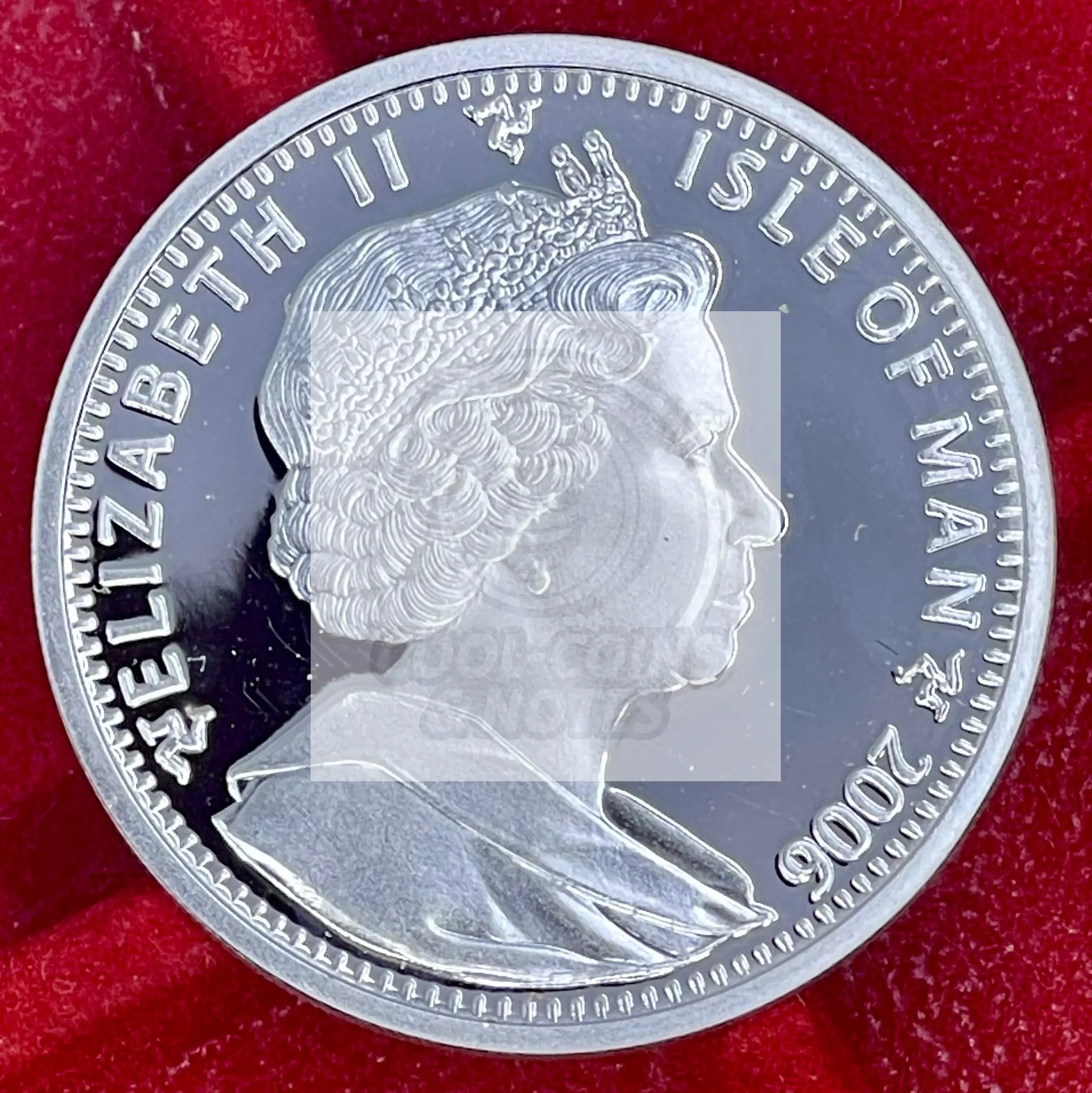 2005 Isle of Man Cats Gem Proof Rare Coin 1 Troy Oz .999 Fine Silver Round Medal Cool Coins & Notes 