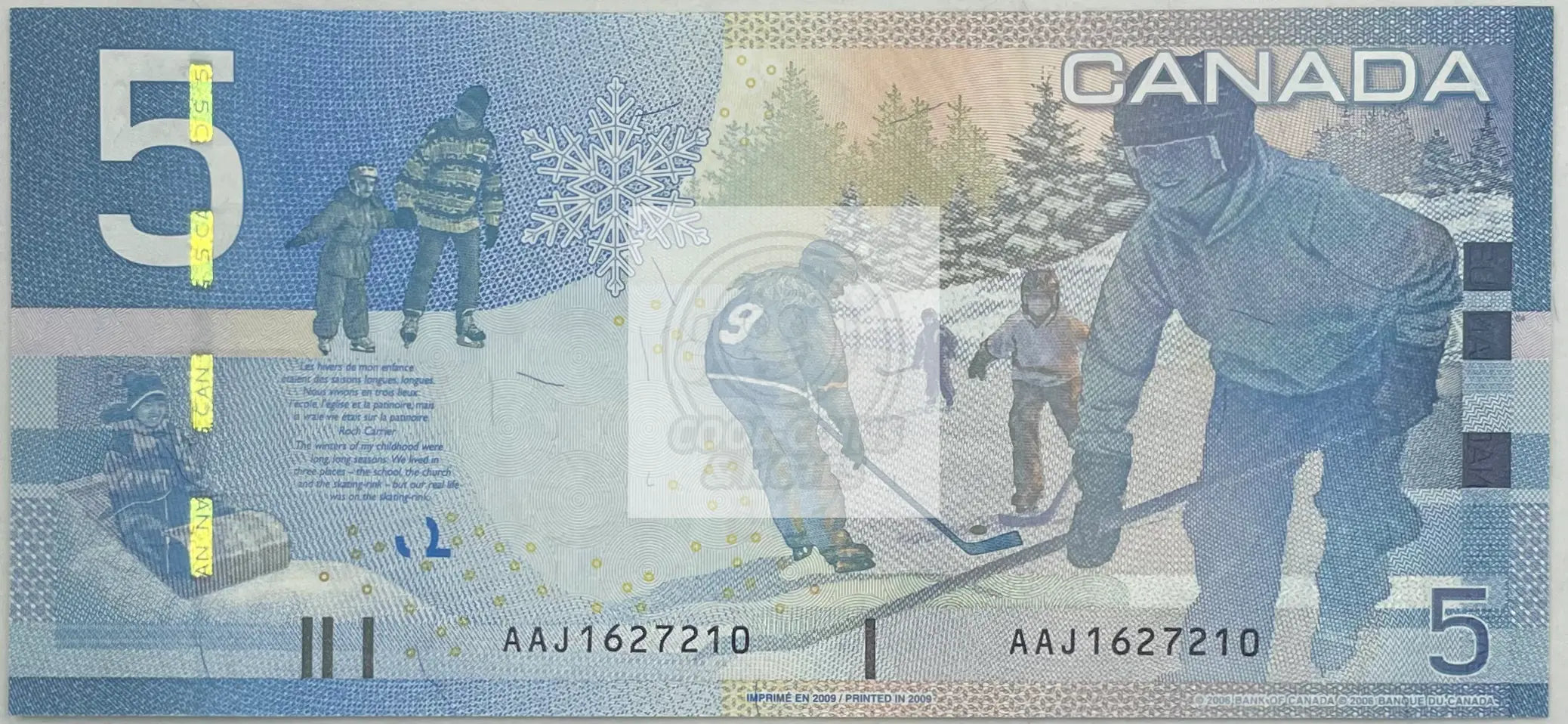 2006  Canada  $5 Dollars  P-101A  UNC Banknote - Cool Coins & Notes