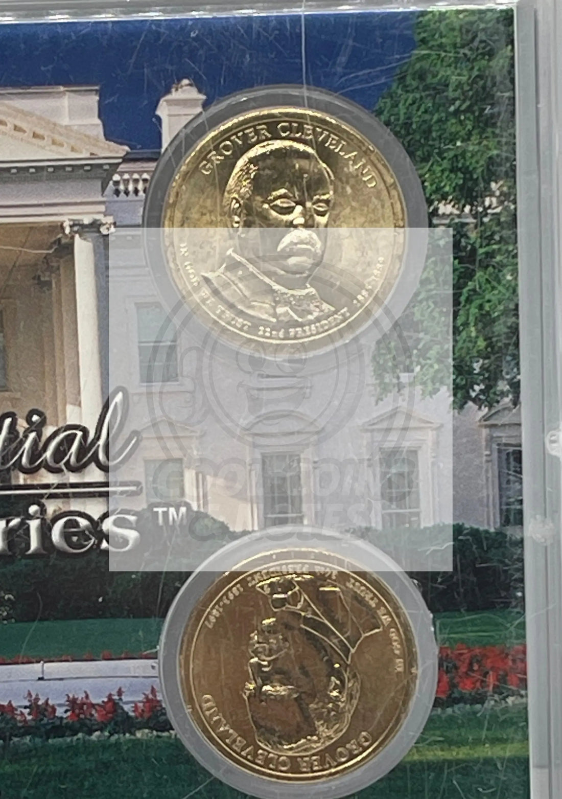 2007 PRESIDENTIAL DOLLAR SERIES 4 UNC Coins In Case - Cool Coins & Notes