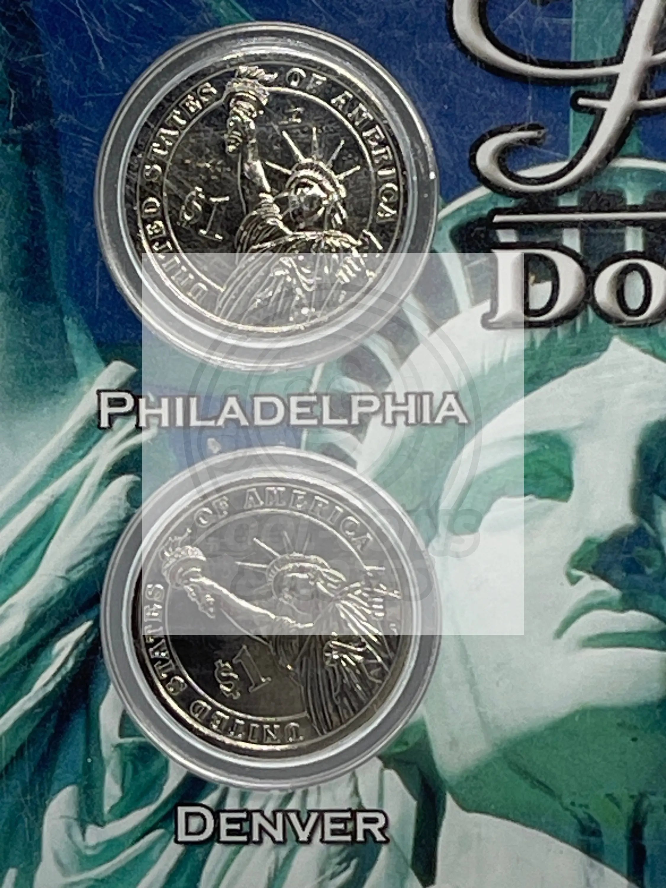 2007 PRESIDENTIAL DOLLAR SERIES, JOHN ADAMS UNC - Cool Coins & Notes