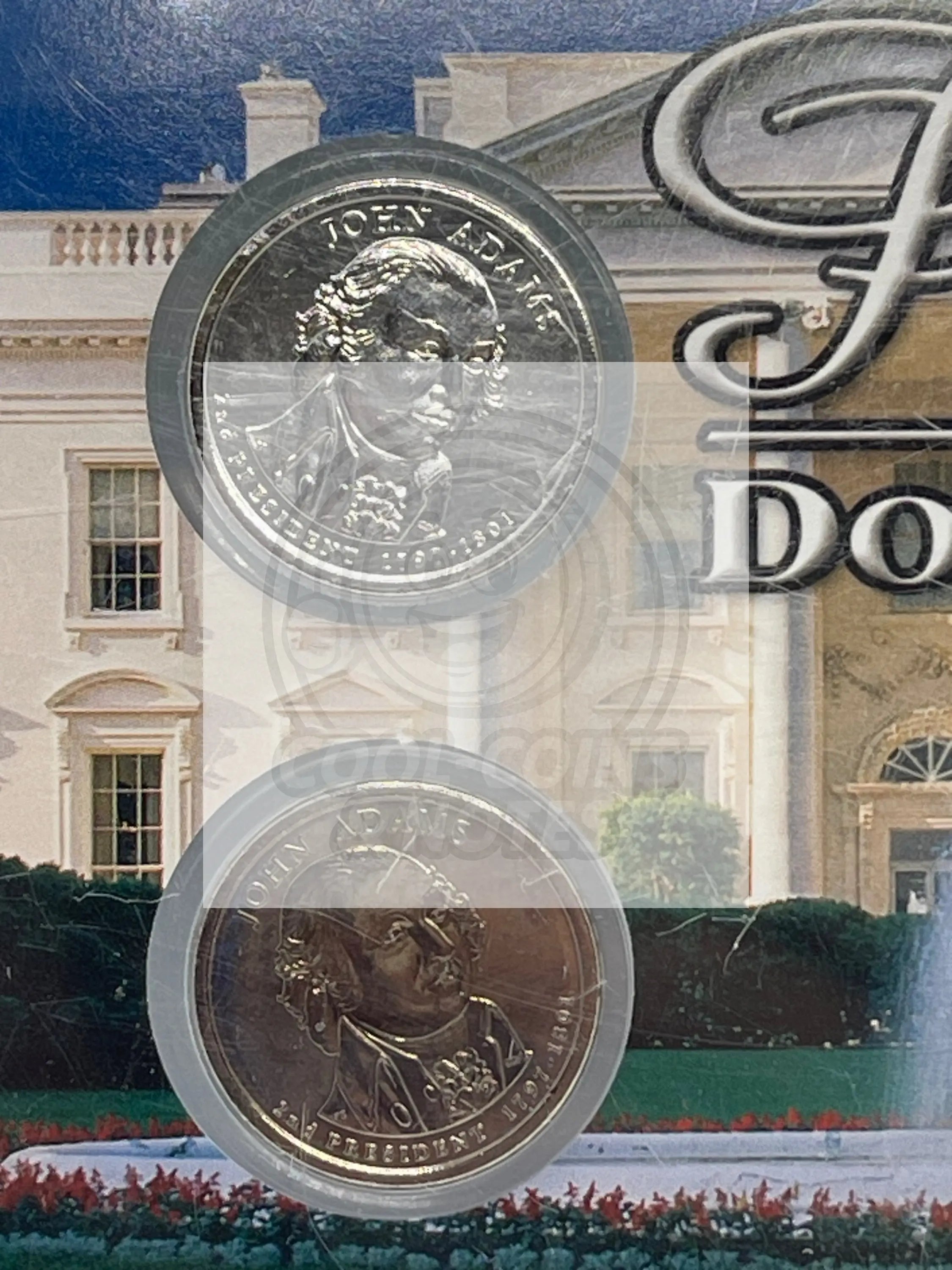 2007 PRESIDENTIAL DOLLAR SERIES, JOHN ADAMS UNC - Cool Coins & Notes