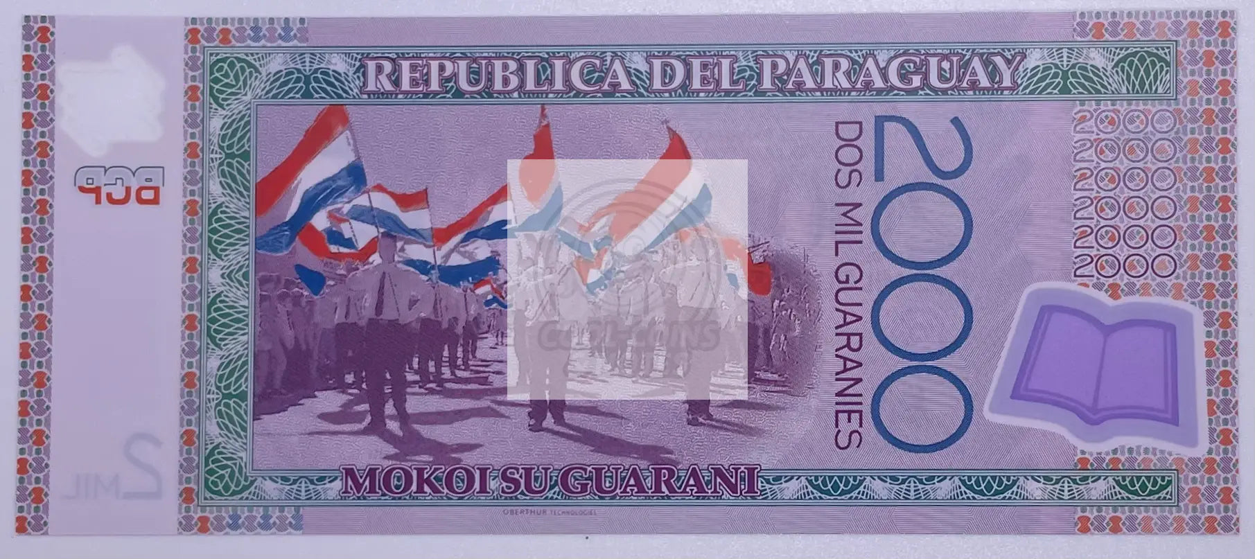 2009 Paraguay 2000 Guaranies P-228 UNC World Banknote - Cool Coins & Notes
