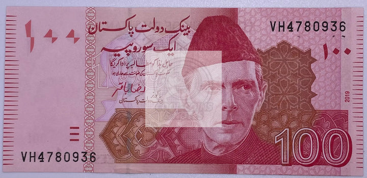 2010 Pakistan 100 Rupees P-48e Banknote UNC - Cool Coins & Notes