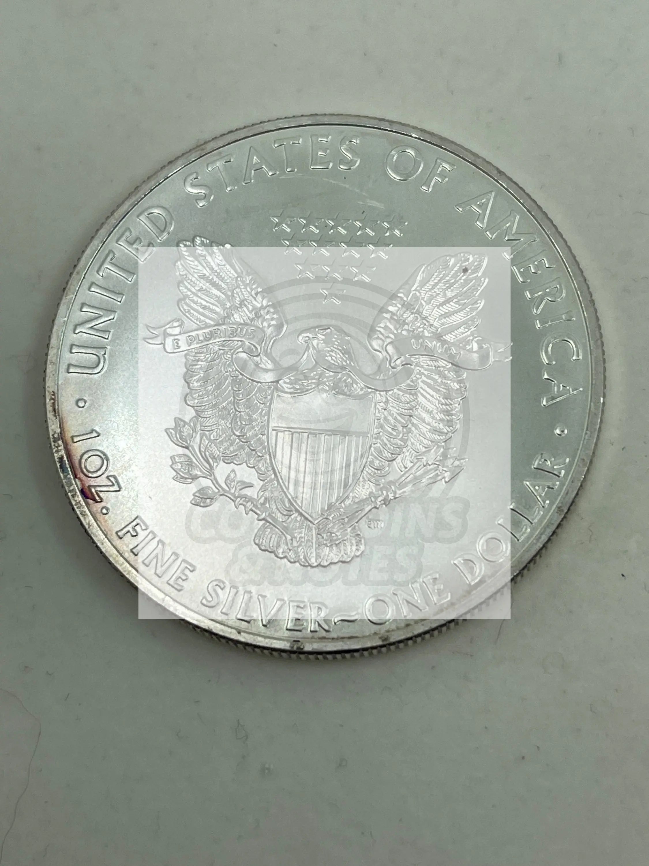 2011 1 OZ American Silver Eagle in Capsuke UNC Free Shipping - Cool Coins & Notes