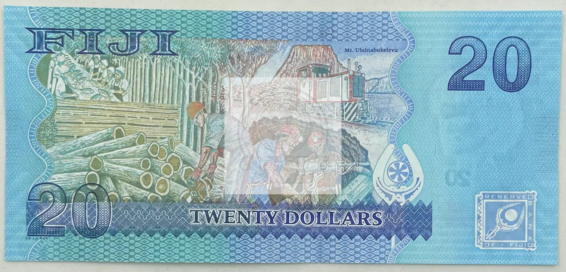 2012  Fiji  $20 Dollars  P-117  UNC Banknote - Cool Coins & Notes