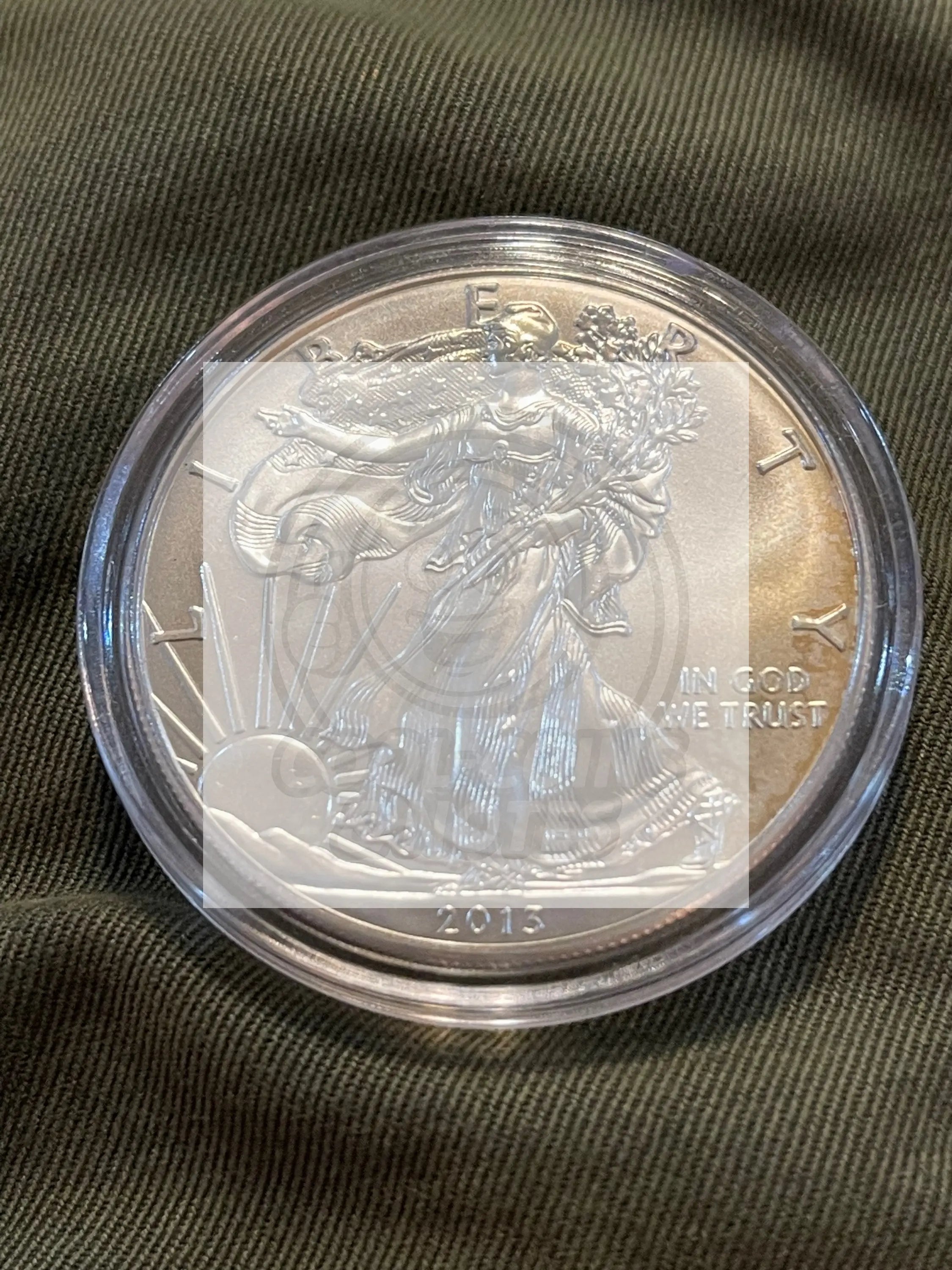 2013 1 oz American Silver Eagle Uncirculated in Capsul - Cool Coins & Notes
