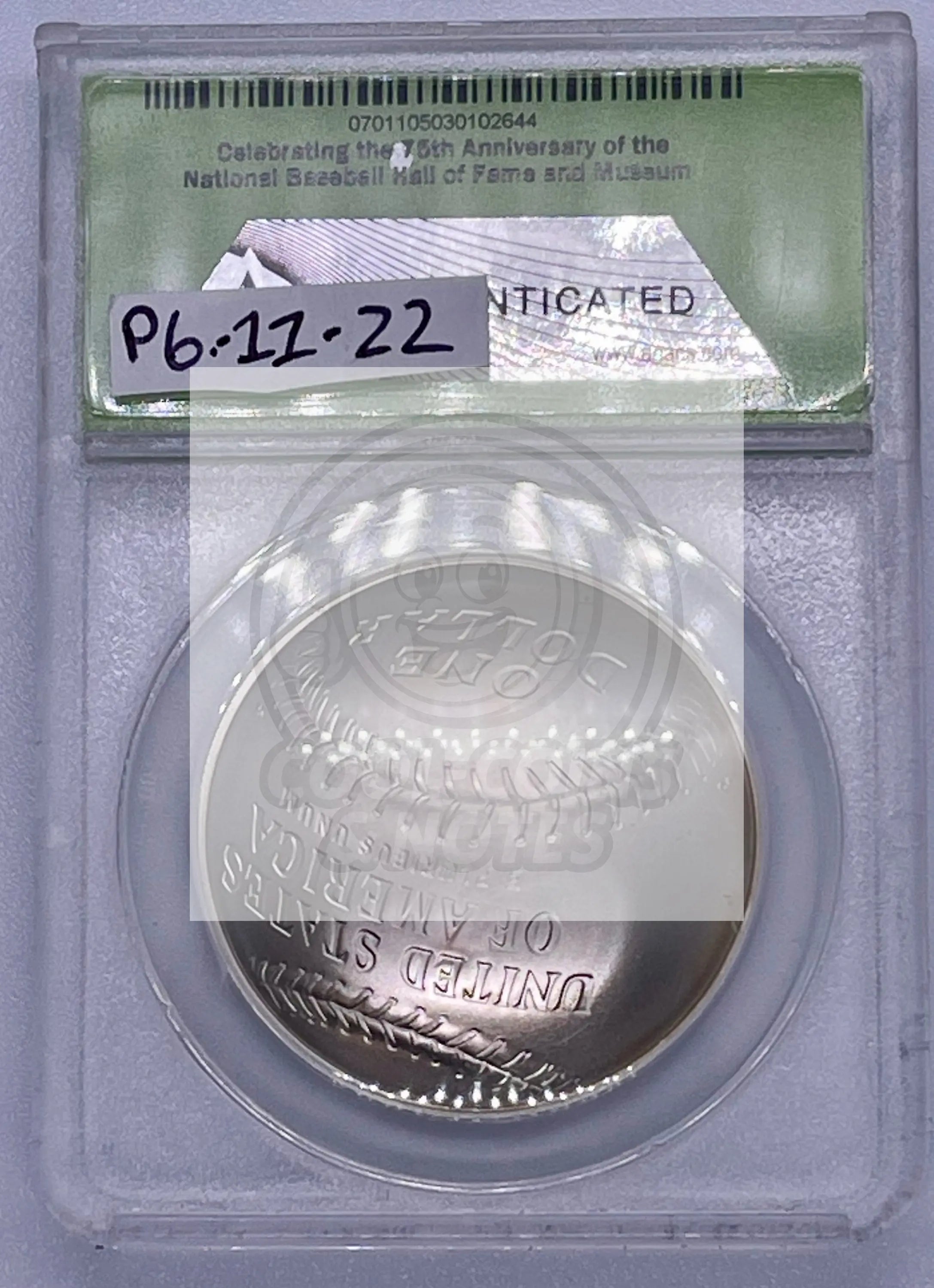 2014D Baseball Hall Of Fame 50c ANACS MS70 First Day of Issue - Cool Coins & Notes