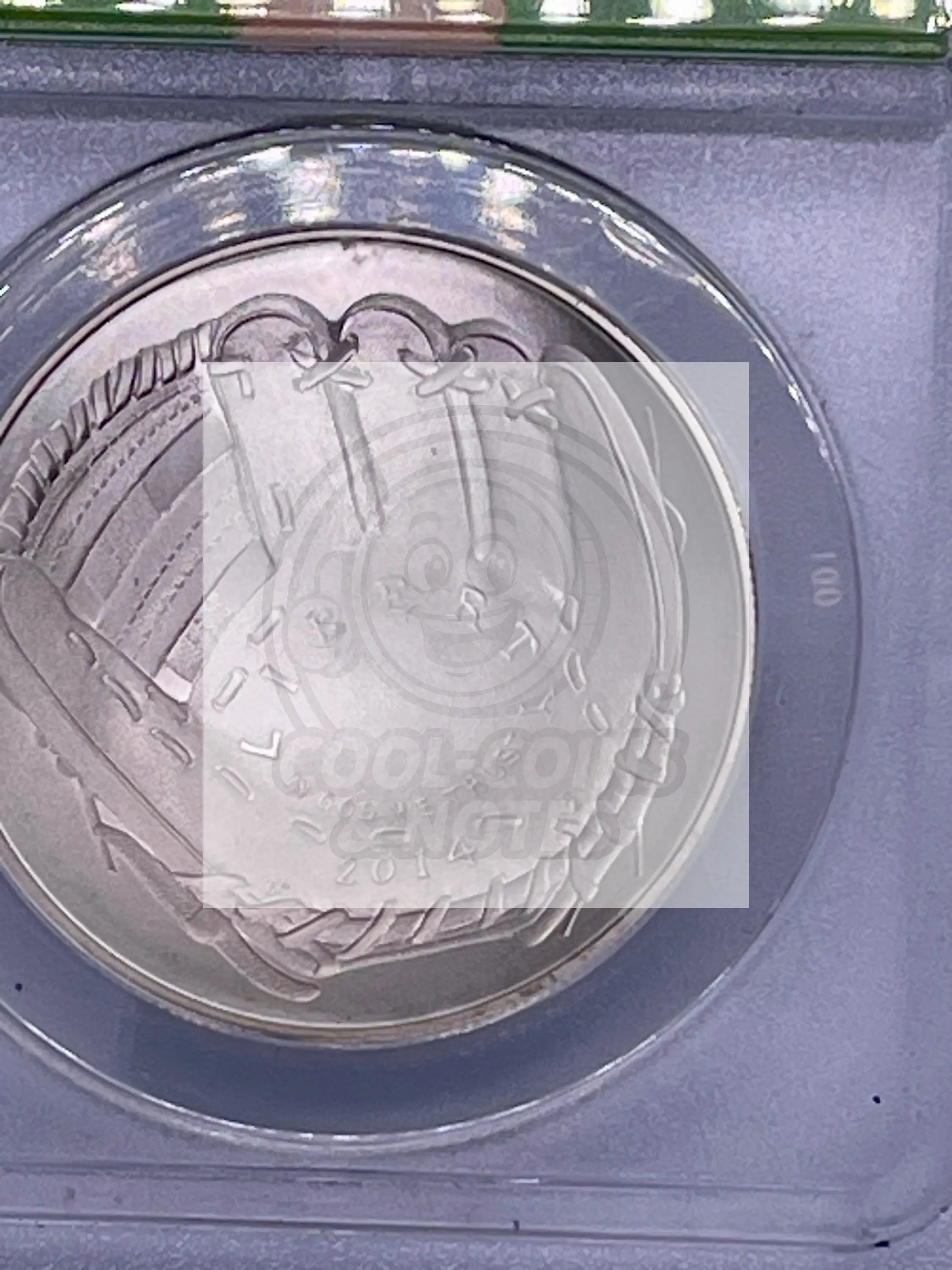 2014D Baseball Hall Of Fame 50c ANACS MS70 First Day of Issue - Cool Coins & Notes