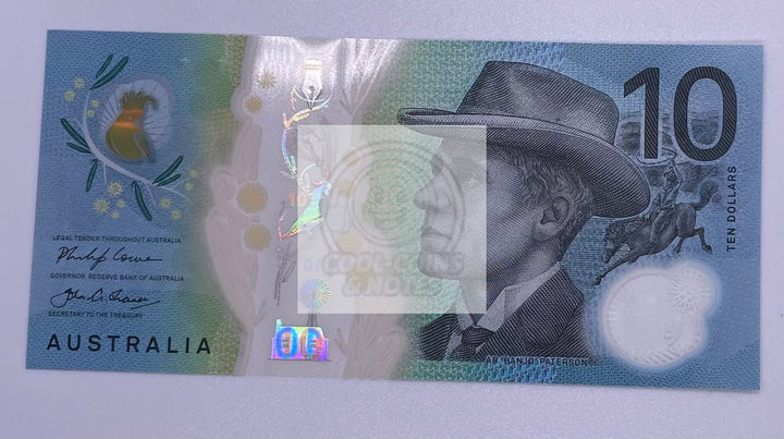 2017 Australia 10 Dollars Polymer P-63a UNC Banknote - Cool Coins & Notes