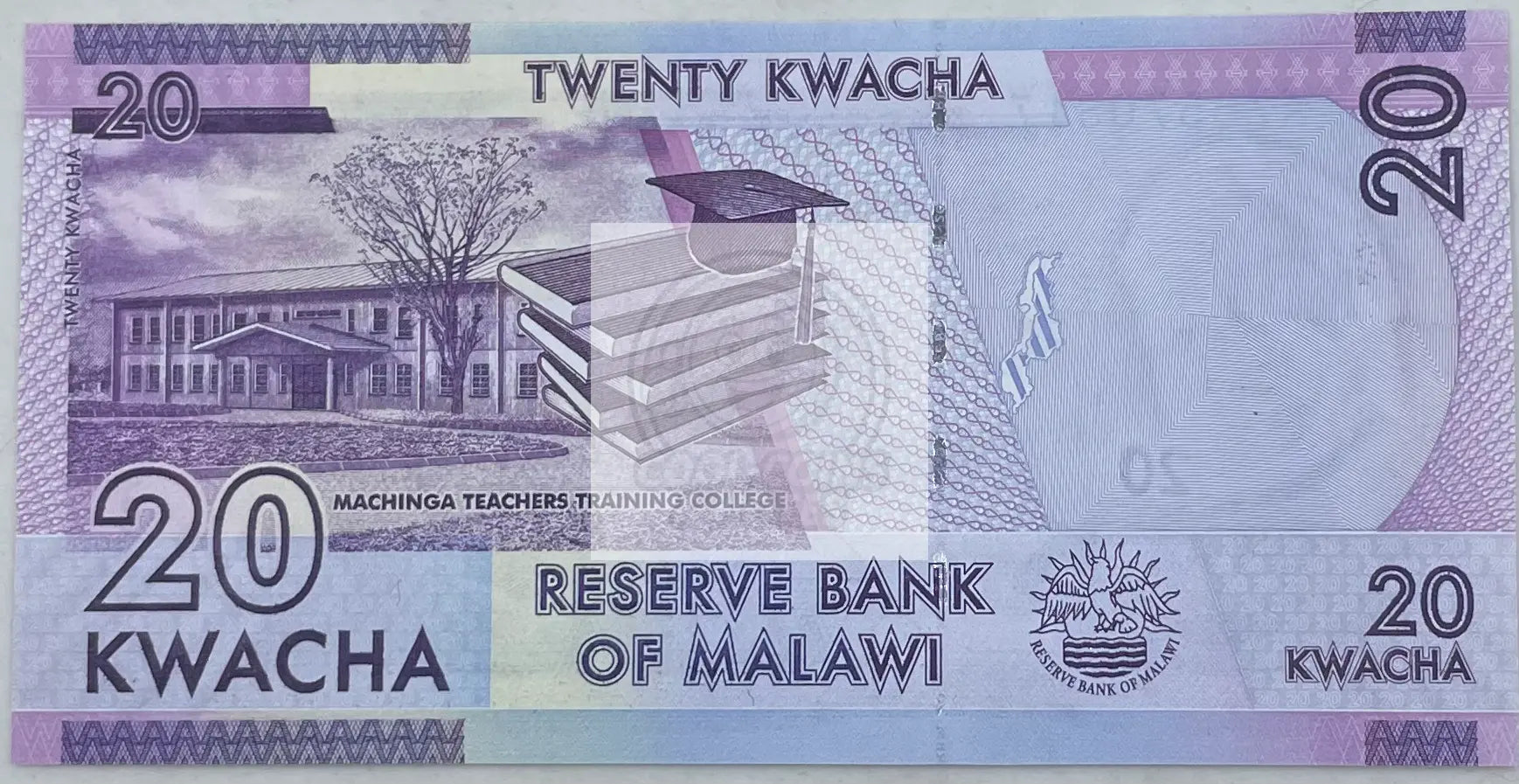 2017 Malawi 20 Kwacha UNC World Banknote - Cool Coins & Notes