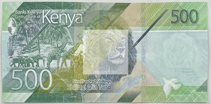 2019  Kenya  500 Shillings  UNC Banknote - Cool Coins & Notes