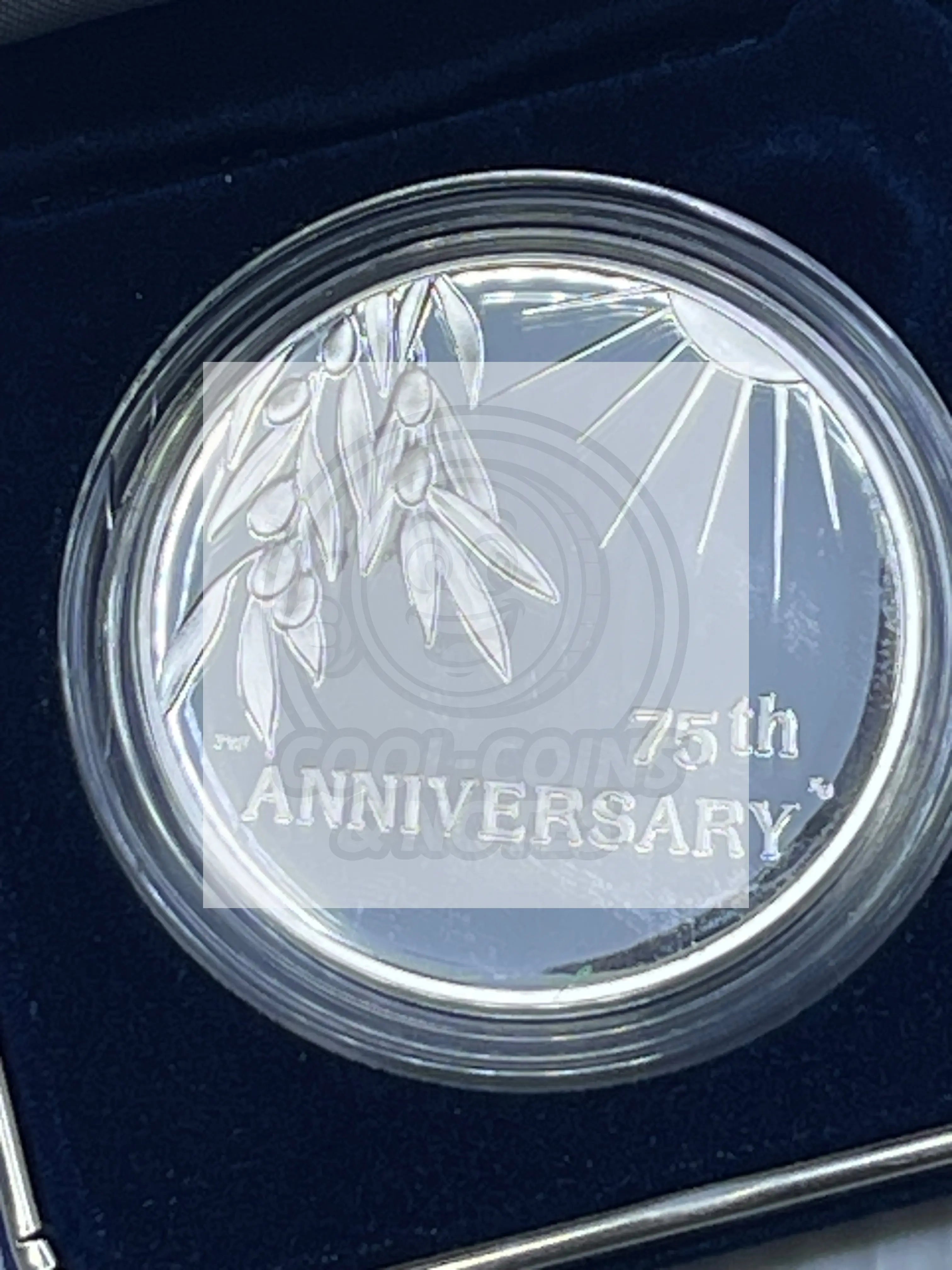 2020 SILVER MEDAL END OF WORLD WAR II IN ORIGINAL BOX/COA 1 OZ .999 WW2 - Cool Coins & Notes