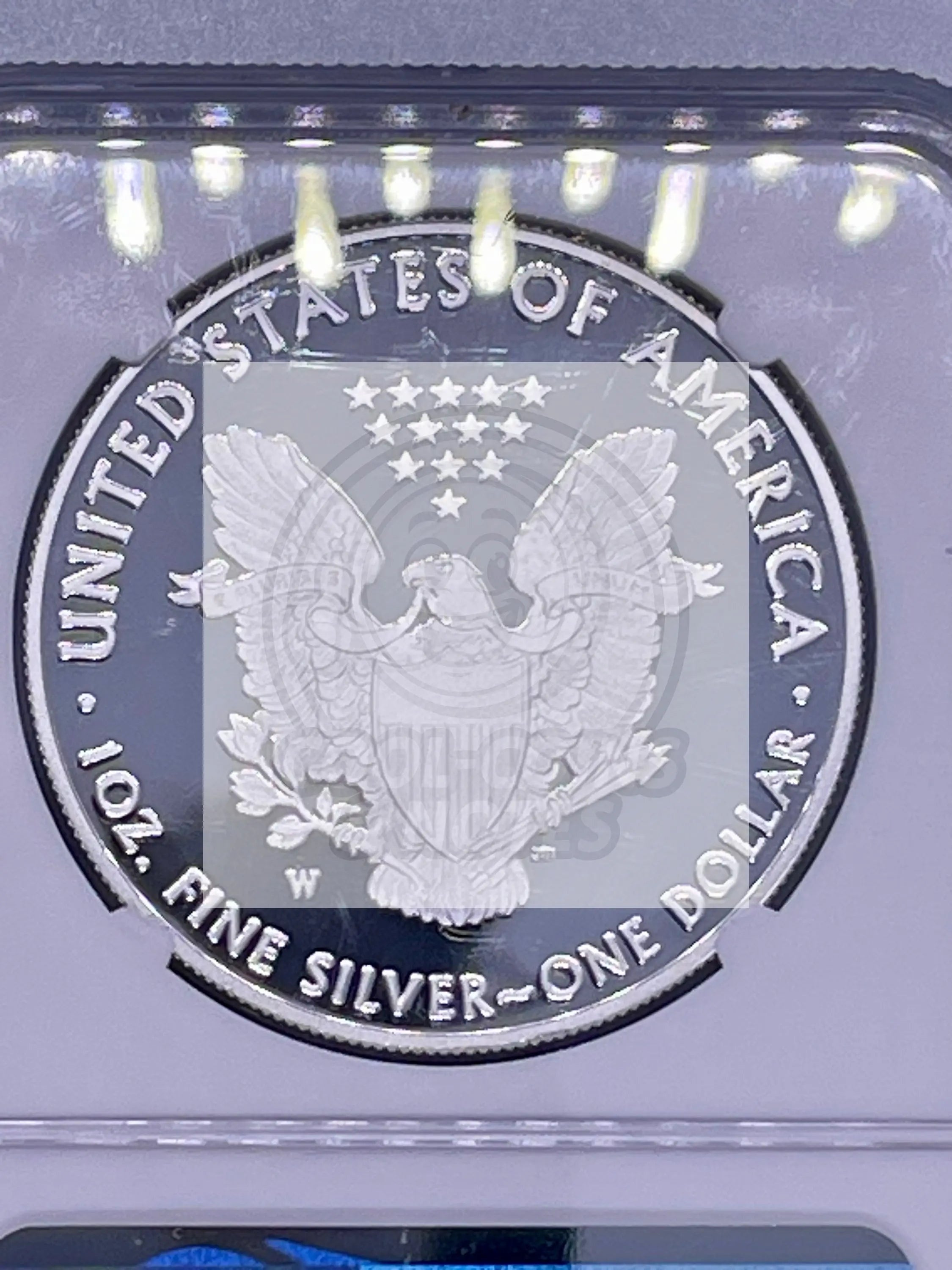 2020 W $1 NGC PF69 ULTRA CAMEO V75 PRIVY SILVER EAGLE WORLD WAR II 75th ANN - Cool Coins & Notes