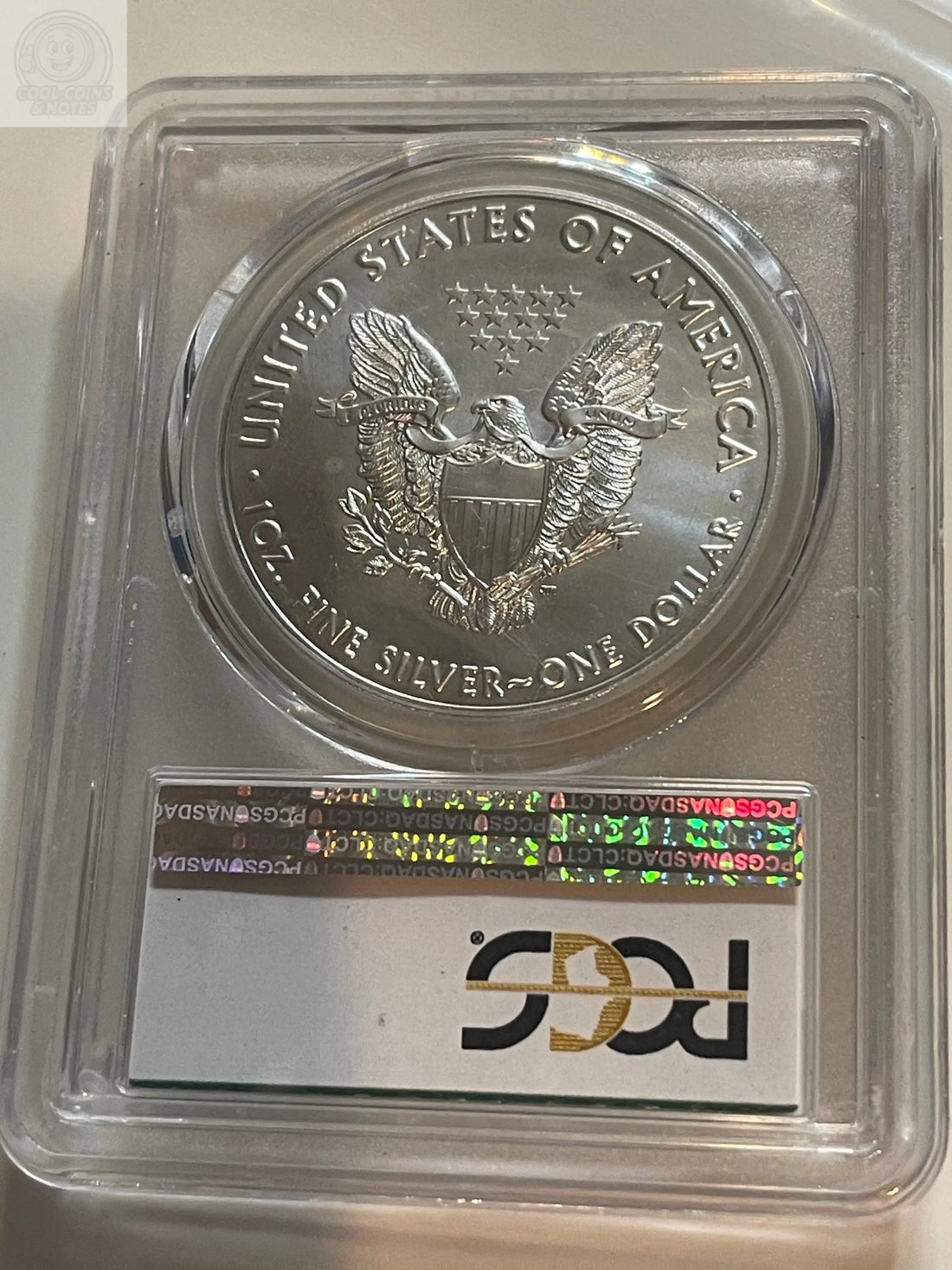 2020P SILVER EAGLE FIRST STRIKE MS69 - MODERN DAY RARITY- TOTAL MINTAGE 50,000 - Cool Coins & Notes