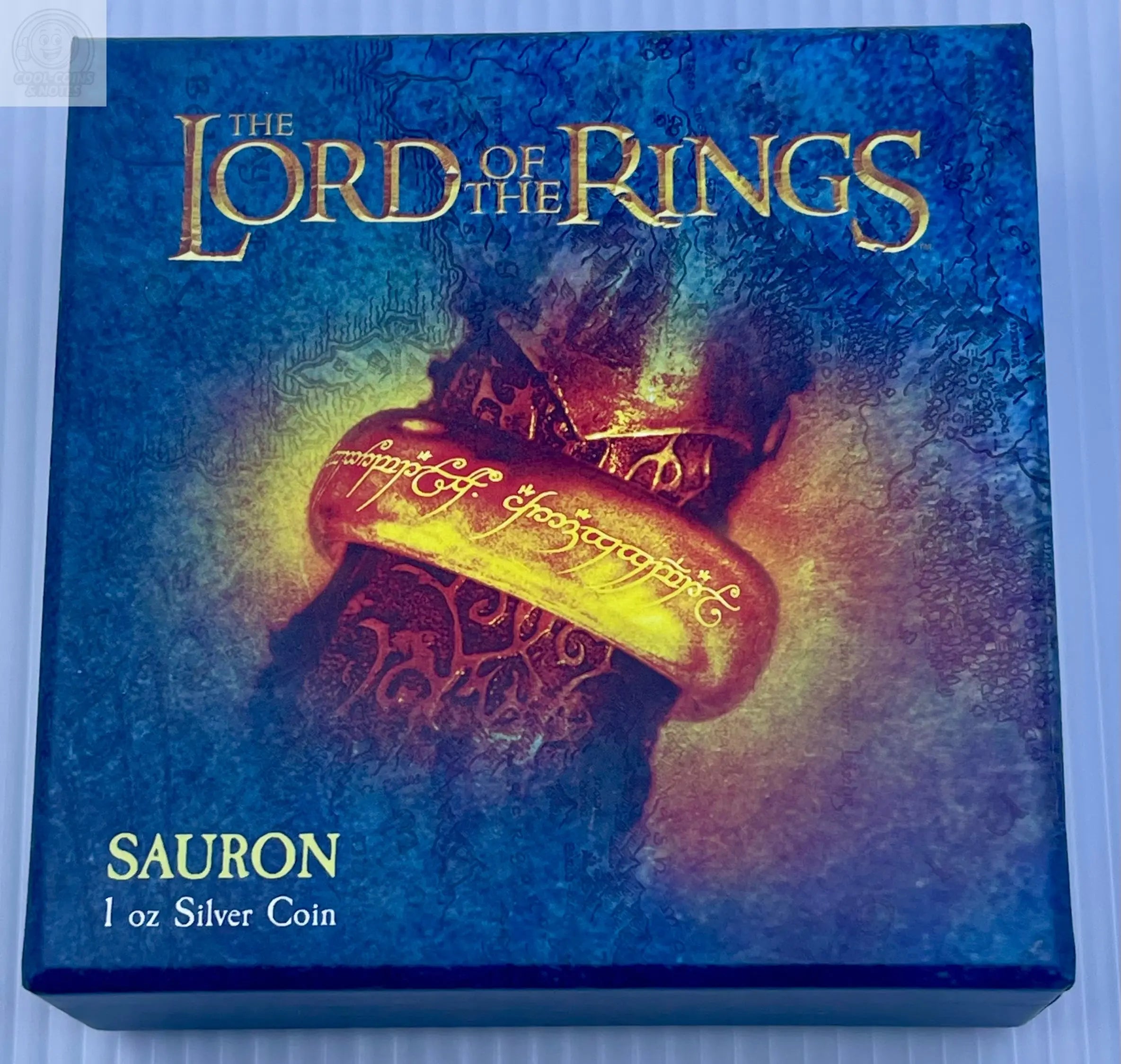2021 .999 Silver Coin The Lord of the Rings™ Sauron 1 Oz $2 ONLY 3000 MINTED Cool Coins & Notes