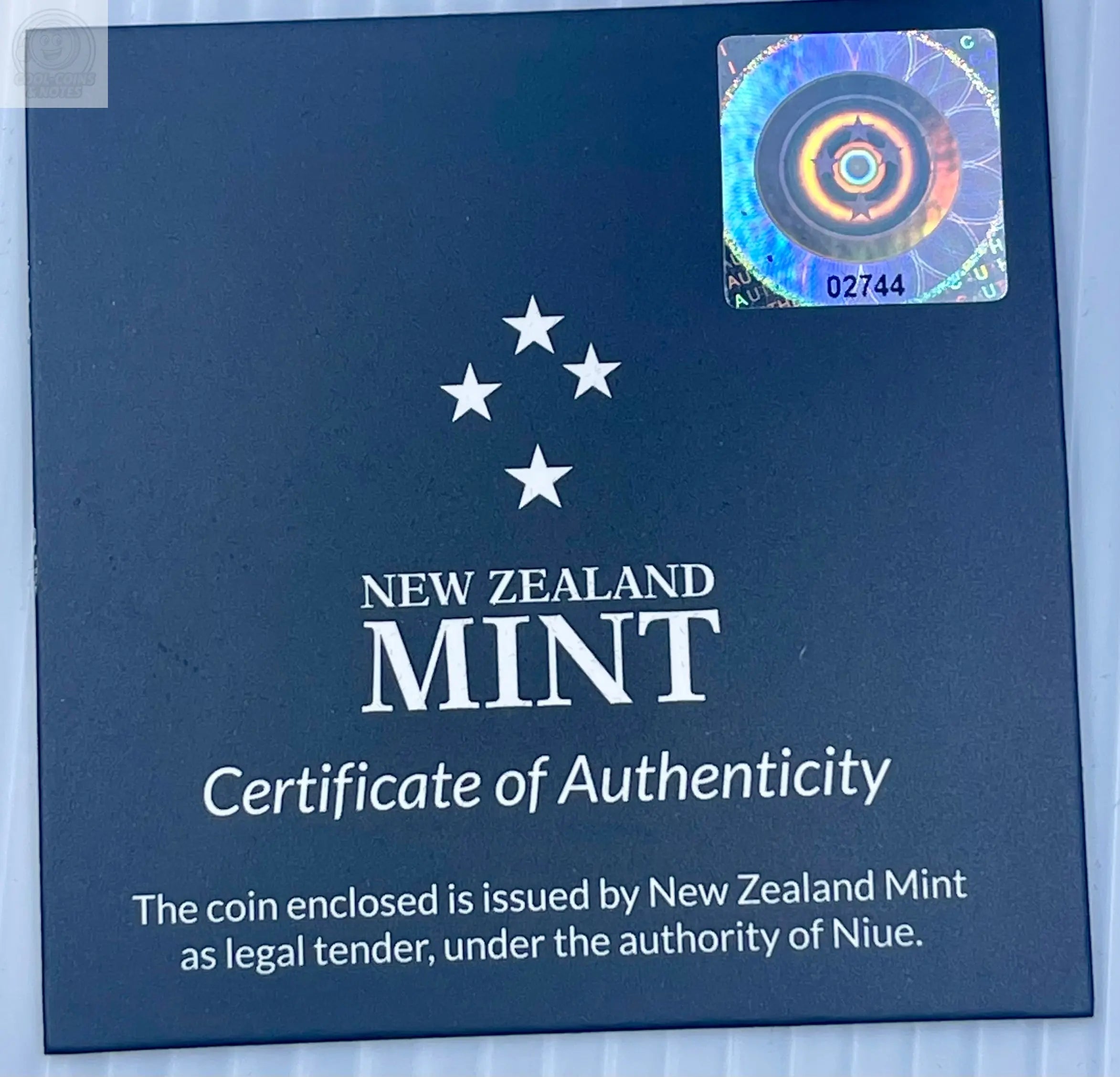 2021 .999 Silver Coin The Lord of the Rings™ Sauron 1 Oz $2 ONLY 3000 MINTED Cool Coins & Notes