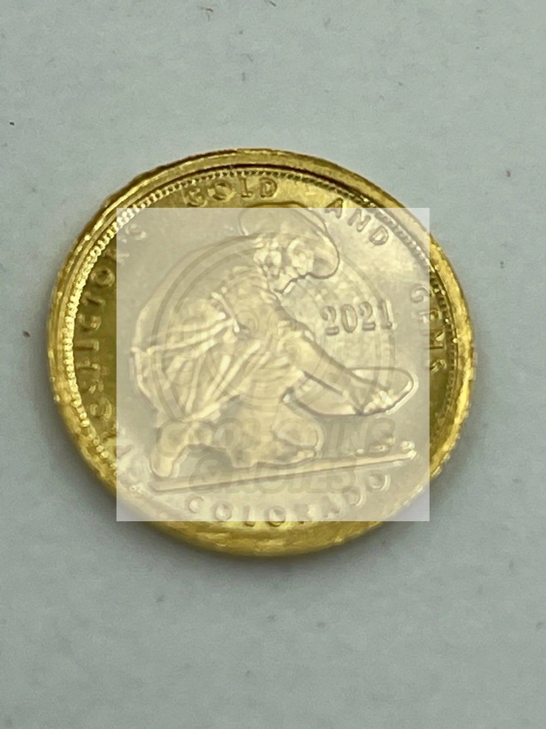 2021 Gold Prospector Round 1/10 Ounce - Cool Coins & Notes