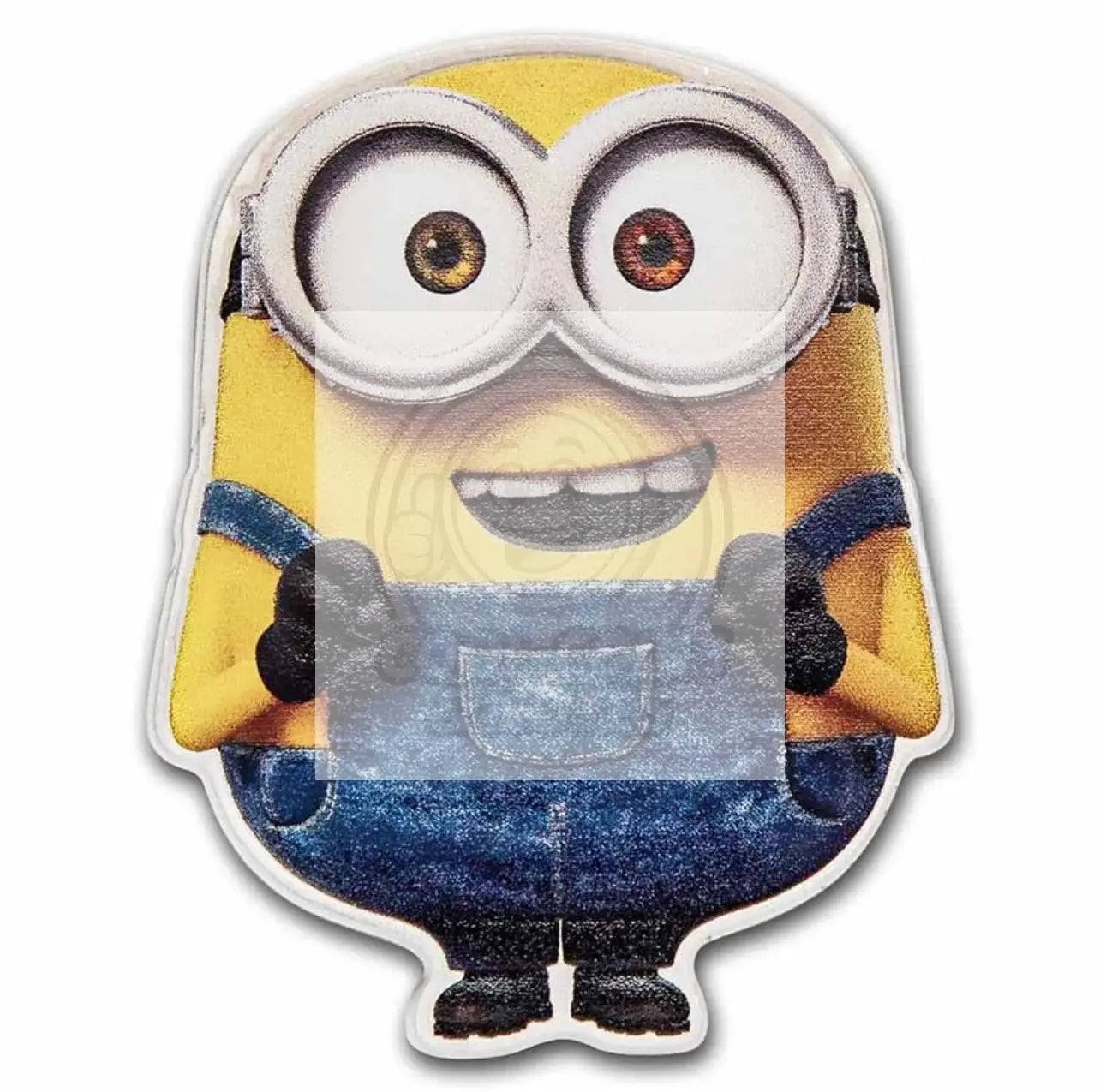 2021 Niue 1 oz Silver $2 Minion Made: Bob Shaped Coin - Cool Coins & Notes