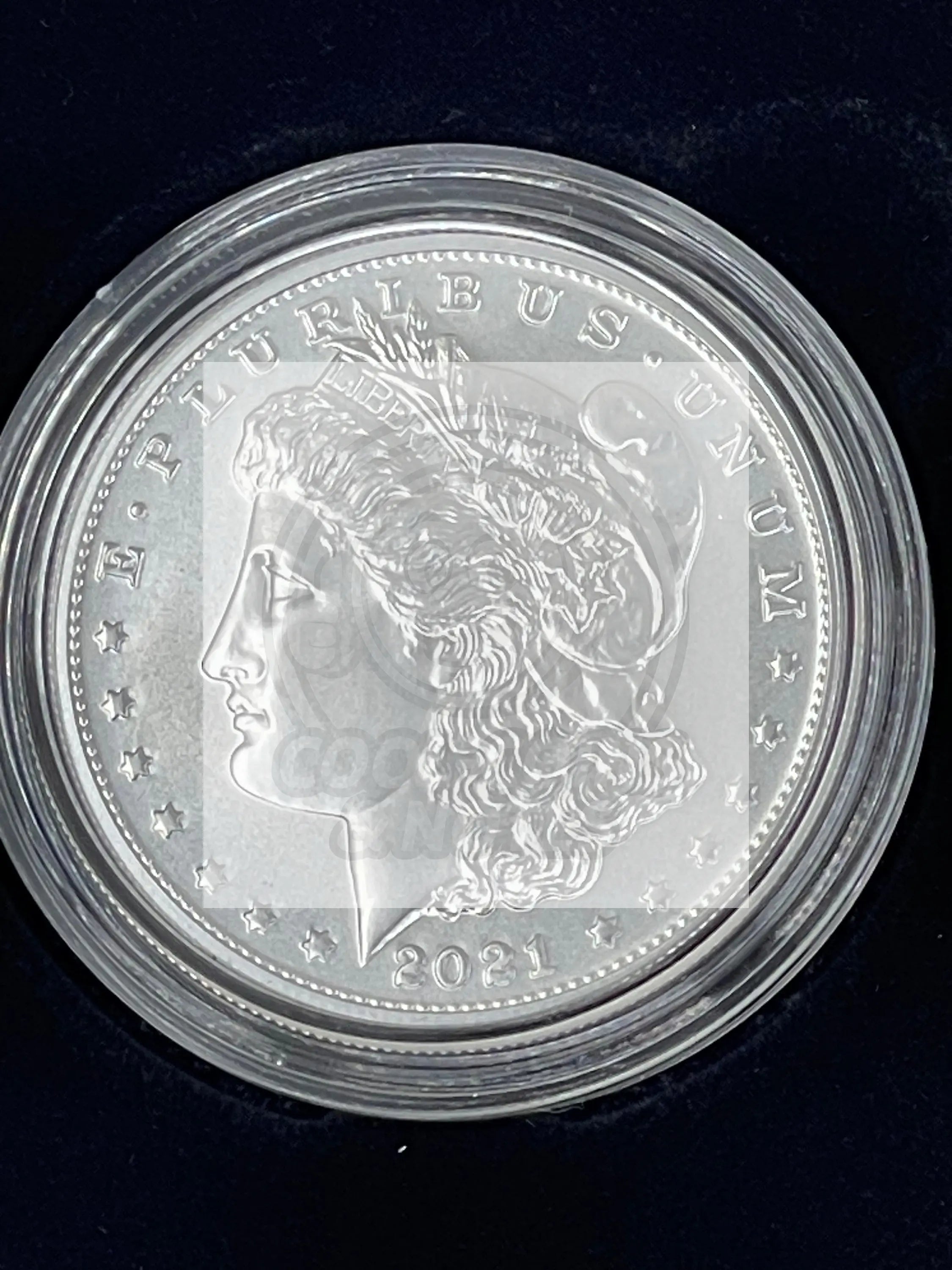 2021-O Morgan Silver Dollar New Orleans In OGP Coin - Cool Coins & Notes