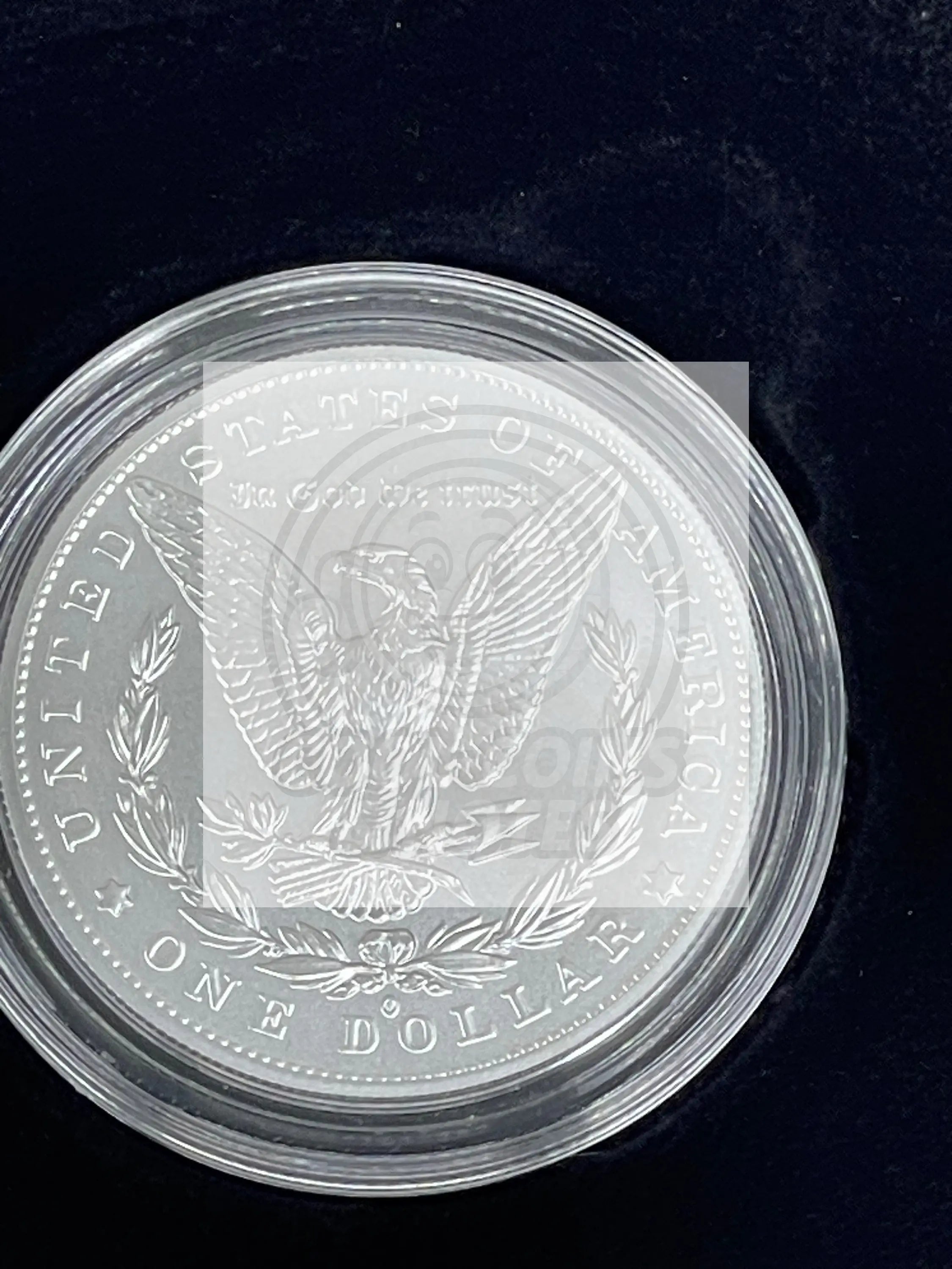 2021-O Morgan Silver Dollar New Orleans In OGP Coin - Cool Coins & Notes