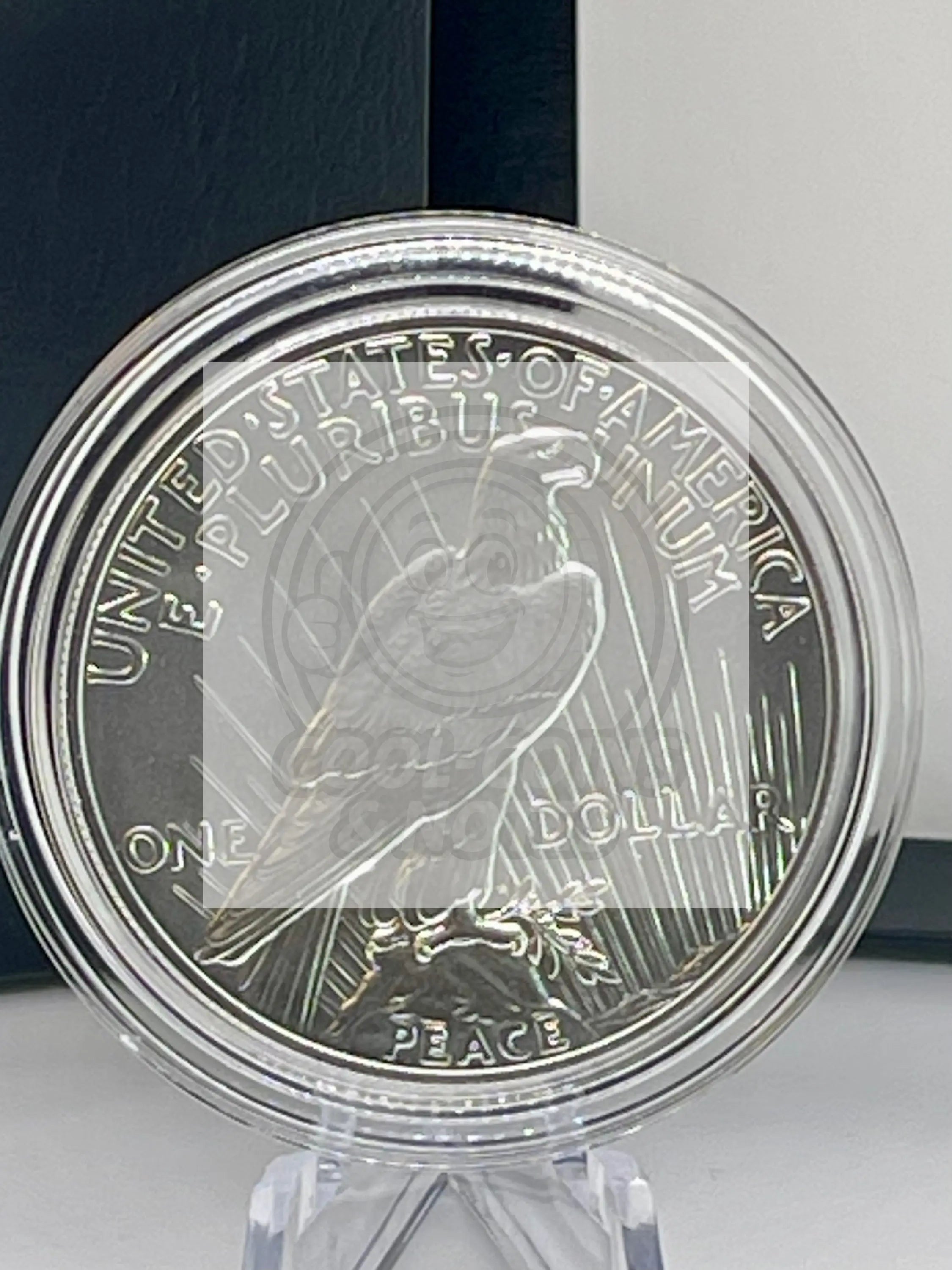 2021 Peace Silver Dollar Philadelphia (P) - with OGP Box & COA US MINT SM111 - Cool Coins & Notes