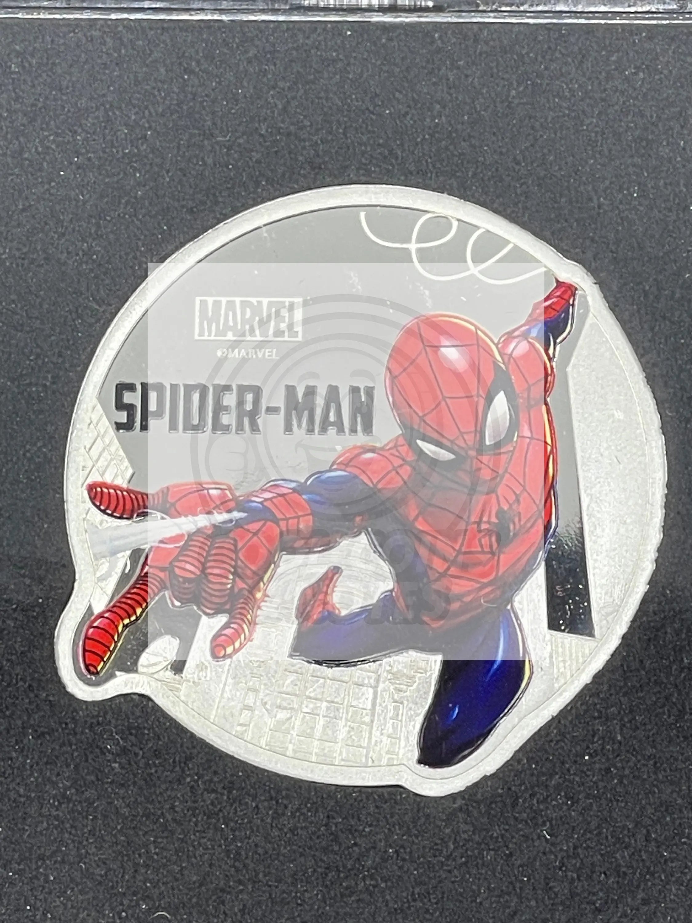 2022 Marvel Heroes Spider-Man 1 oz .9999 Silver Medal by MMTC-PAMP (E) - Cool Coins & Notes