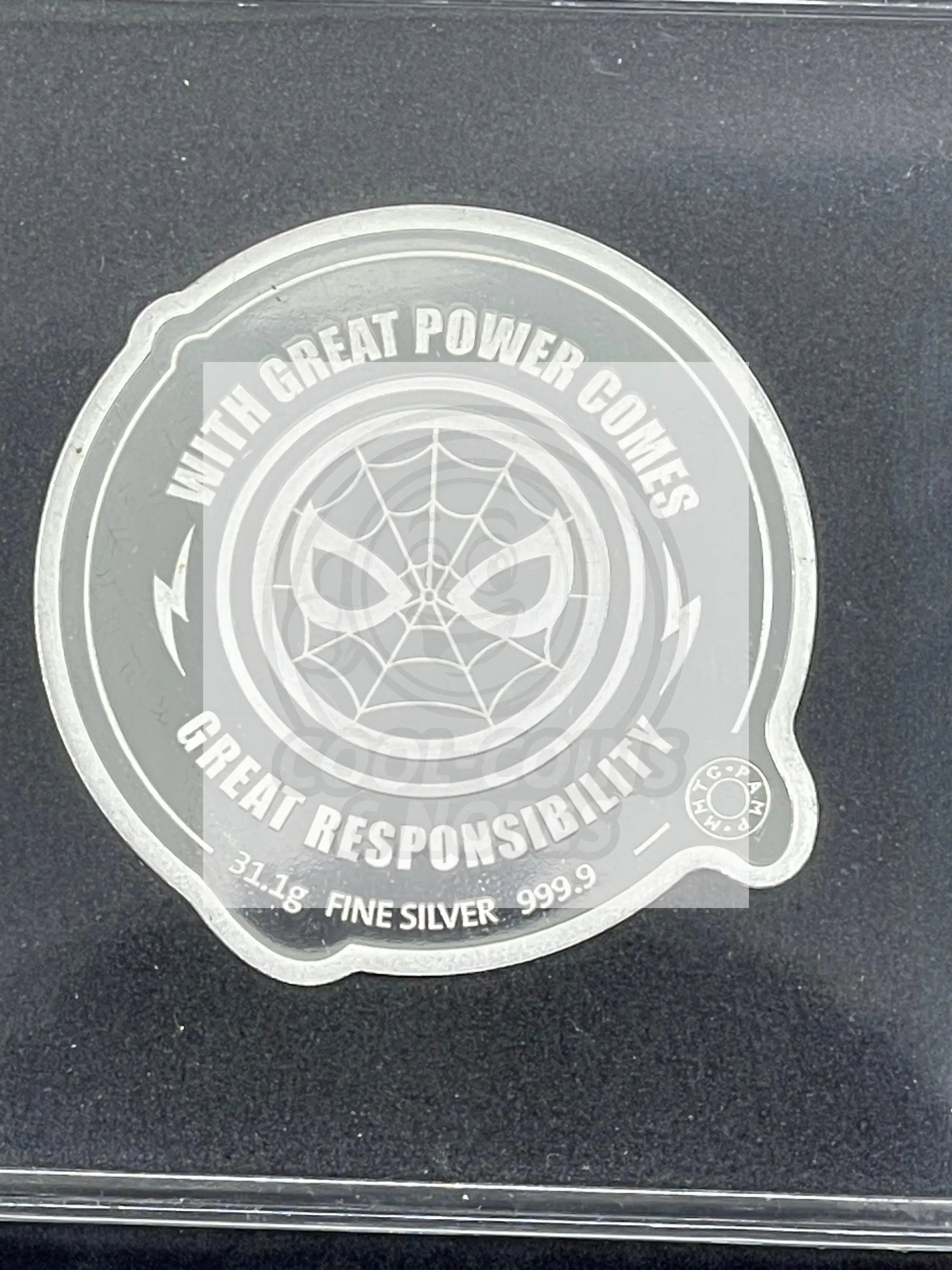 2022 Marvel Heroes Spider-Man 1 oz .9999 Silver Medal by MMTC-PAMP (E) - Cool Coins & Notes