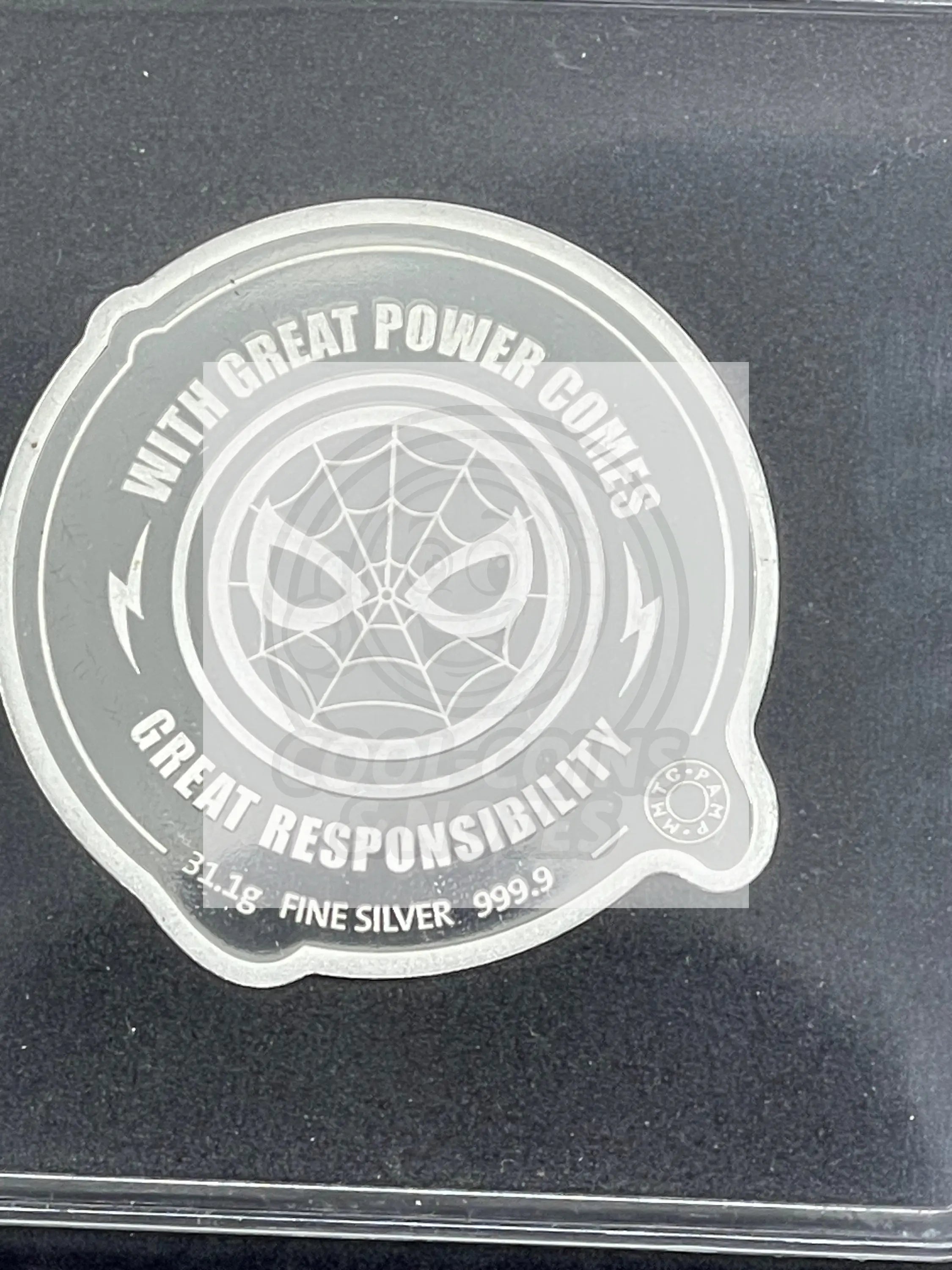 2022 Marvel Heroes Spider-Man 1 oz .9999 Silver Medal by MMTC-PAMP (E) - Cool Coins & Notes